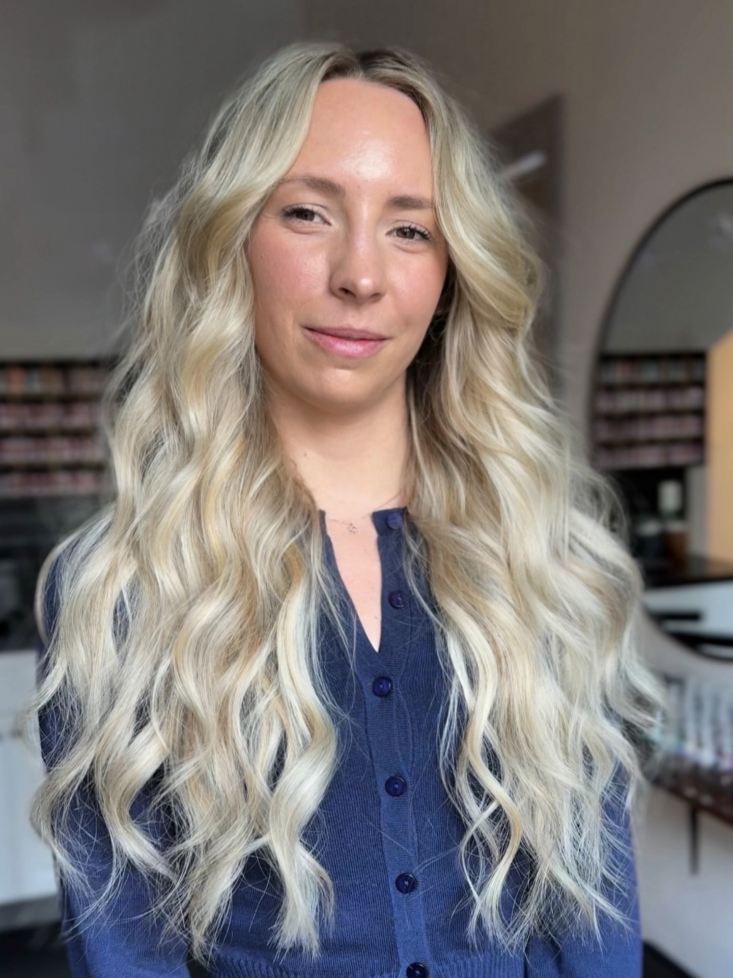 ✨ Effortless Spring Blonde by Jillian ✨
Bright, seamless, and glowing in all the right ways. This look was created with 2 rows of Wild Indie Genius Wefts, giving her that natural fullness and length while keeping everything soft and blended.
The goal? An effortless, luminous blonde that feels light for spring but still rich and healthy. 🌸✨
If you’ve been craving brighter days and fuller hair, this is your sign.
Ready to get in Jillian’s chair?
🤍 Book your appointment by clicking the link in our bio.