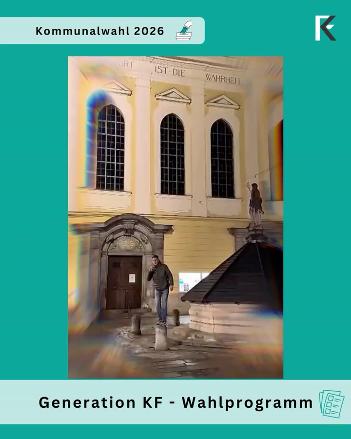 Kaufbeuren soll lebendig bleiben – für Gäste und für uns.
Darum setzen wir auf nachhaltigen Tourismus mit Augenmaß. 💛
#generationkf #generationkfkommunal2026 #generationkfwahlprogramm #generationkfwahlkampf #kaufbeuren