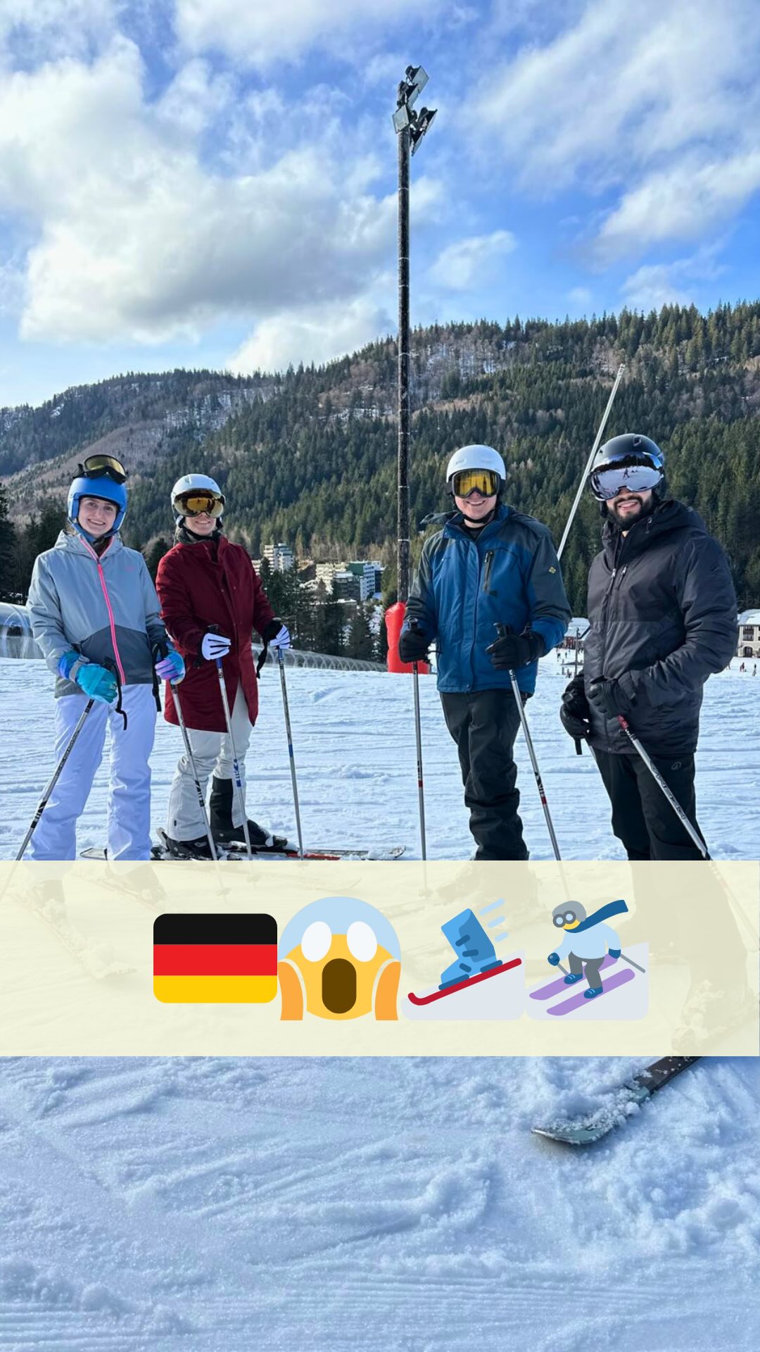 Ich hab ein bisschen Schiss… 😅⛷️
In diesem Video erkläre ich dir zwei umgangssprachliche Wörter, die du statt Angst verwenden kannst:
➡️ Schiss
➡️ Bammel
Beide bedeuten, dass man sich vor etwas fürchtet – aber in einem lockeren, informellen Ton. Zum Beispiel, wenn man wie ich gerade am Anfang einer Skipiste steht! 🎿❄️
💬 Kanntest du diese Wörter schon oder sind sie neu für dich? Schreib’s mir in die Kommentare! 👇😊
Liebe Grüße
Deine Deutschlehrerin
Verenita
🖤❤️💛
#deutschlernen #umgangssprache #wortschatz #deutschb2 #deutschc1