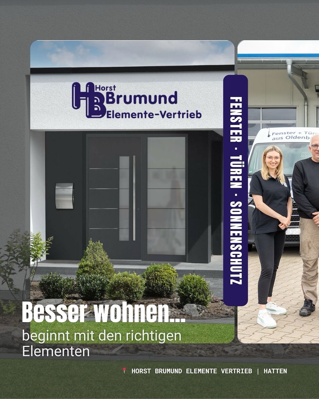 🏡 Gut wohnen beginnt im Detail.
Fenster, Türen und Sonnenschutz prägen, wie sich ein Zuhause anfühlt – heute und auf lange Sicht.
Horst Brumund Elemente Vertrieb aus Hatten steht für durchdachte Lösungen, persönliche Beratung und saubere Handwerksarbeit.
👉 Mehr über den Horst Brumund Elemente Vertrieb erfahren:
🌐 www.brumund-fenster-tueren.de
📸 Instagram: @horst_brumund
HATTENhat. Horst Brumund Elemente Vertrieb
#fensterundtüren #wohnkomfort #regionalhandwerk #hattenhatentscheiden#hatten