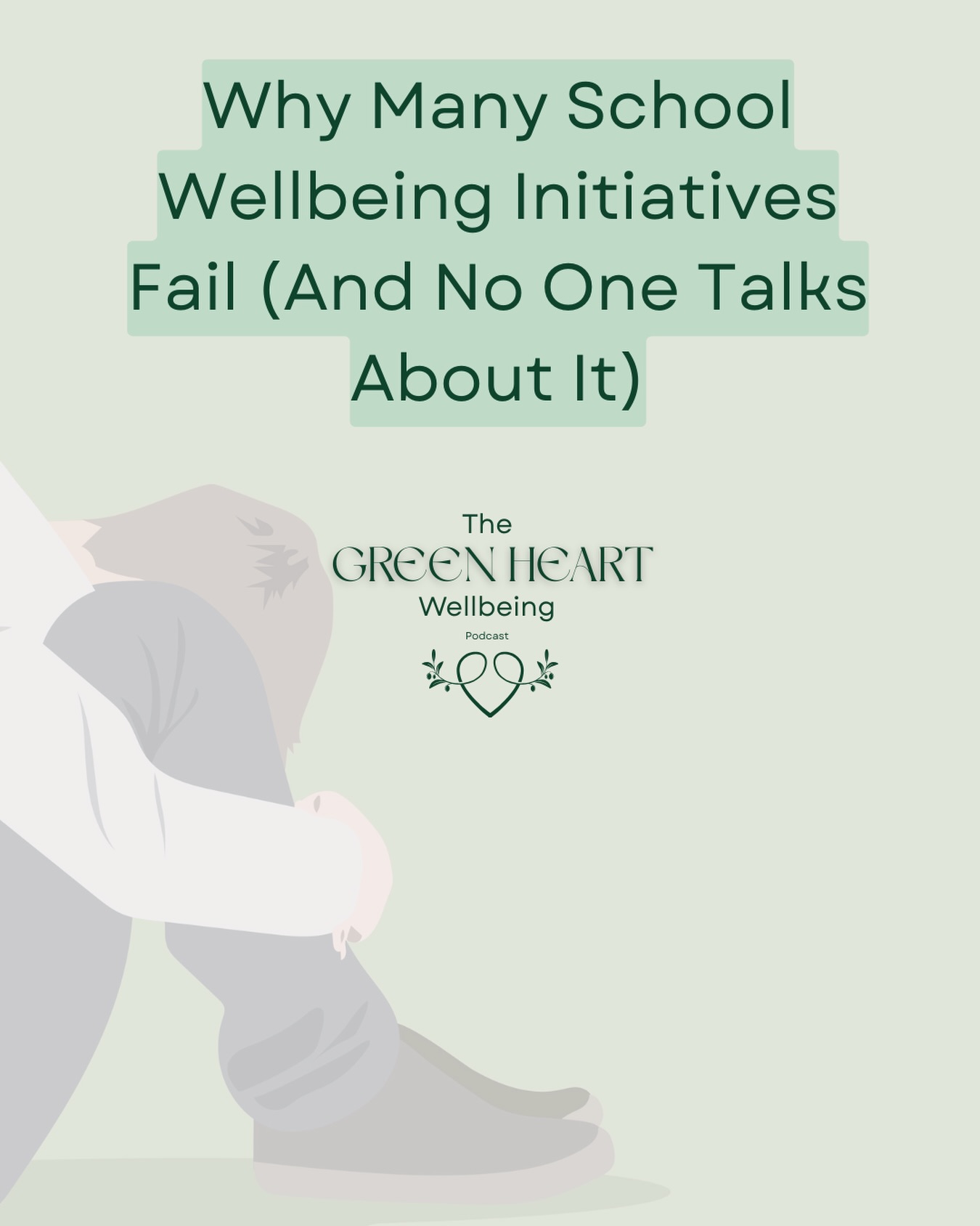 New episode of The Green Heart Wellbeing Podcast.
Why do so many wellbeing initiatives in schools struggle to create lasting impact — even when the intention behind them is genuine?
In this episode, I explore the systemic reasons wellbeing efforts often fall short. Not because schools don’t care. But because meaningful wellbeing work requires more than awareness weeks, policies, or one-off sessions.
Through a positive psychology and coaching psychology lens, I reflect on leadership, emotional labour, culture, and what sustainable practice actually demands.
If you work in education, this conversation might feel uncomfortably familiar.
Listen on YouTube or wherever you get podcasts 💚
#WellbeingInEducation #SchoolWellbeing #TeacherWellbeing #EducationLeadership #PositivePsychology CoachingPsychology MentalHealthInSchools GreenHeartWellbeing EducationPodcast