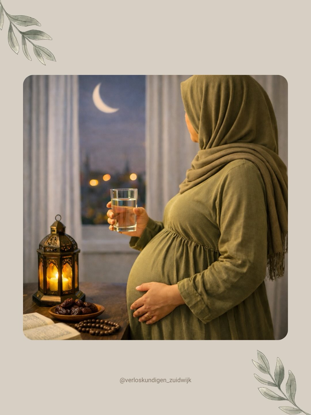 Zwanger tijdens de ramadan? Swipe naar rechts voor handige info en tips! ☪️🩺✨