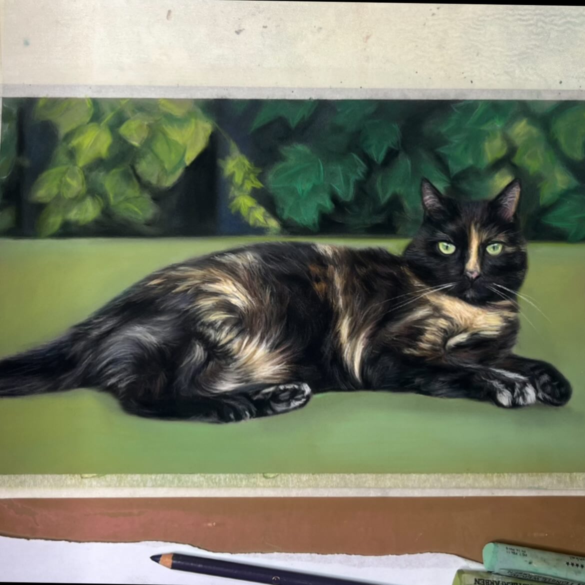 Elsie â¨
Swipe to see the original photo of this cutie. I think I managed to increase the quality accurately! Iâm so grateful to @rachisla who has supported my artwork on multiple occasions- pieces and prints!
Rachaelâs friends also came together back in 2022 and gifted her a piece of her beloved dog Danny, who was 16 at the time! Iâve attached him in the final slide.
#petportrait #petpainting #petportraitartist #commissionartist