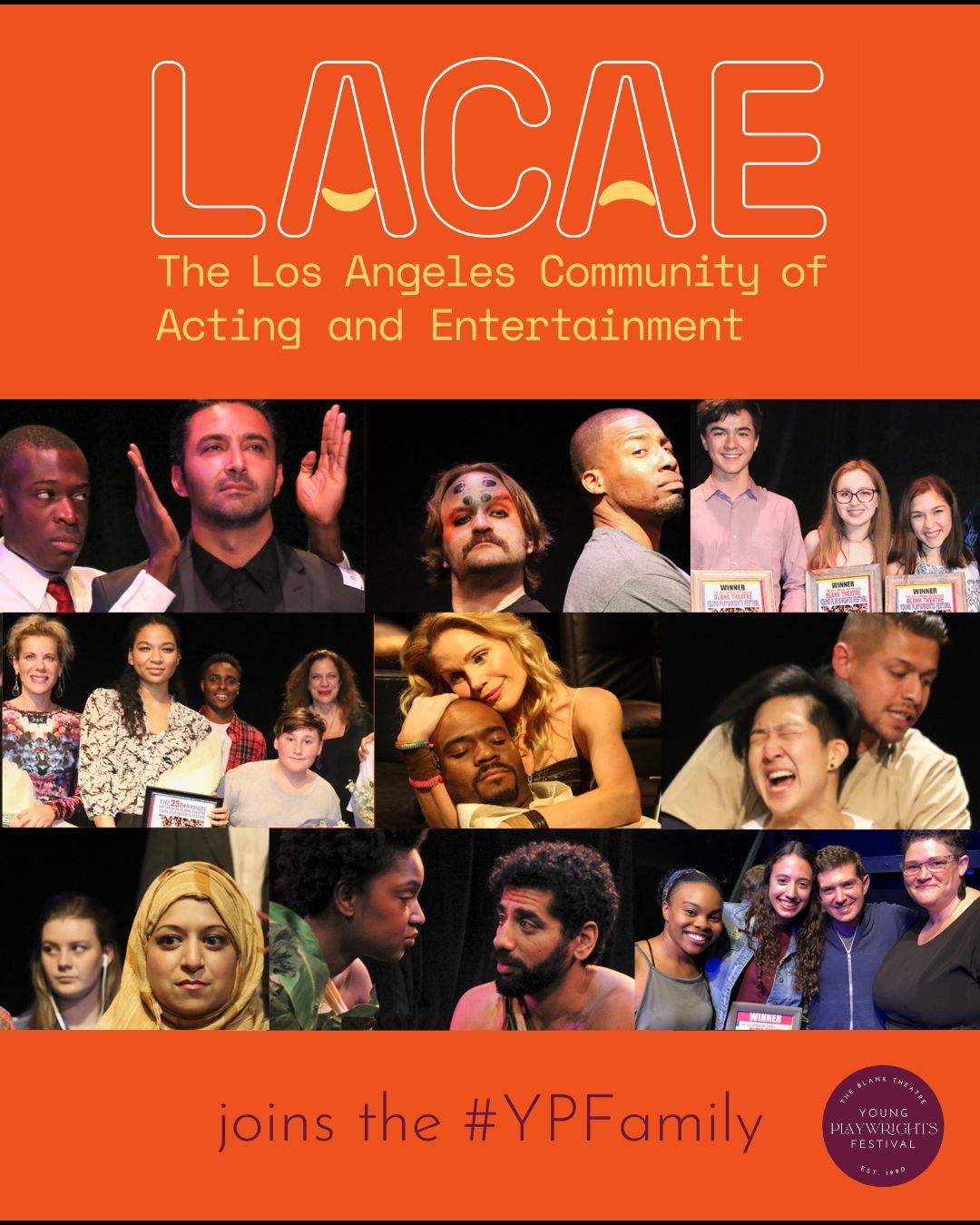 @lacae.fala is joining the #YPFamily! LACAE is a non-profit acting and entertainment training center that provides workshops and intensives, as well as a full-year ACT III program, in collaboration with LAPAC. Check out their website at la-cae.org or check out their ig! #YPF34 #YPFamily #acting #theatre #lathtr