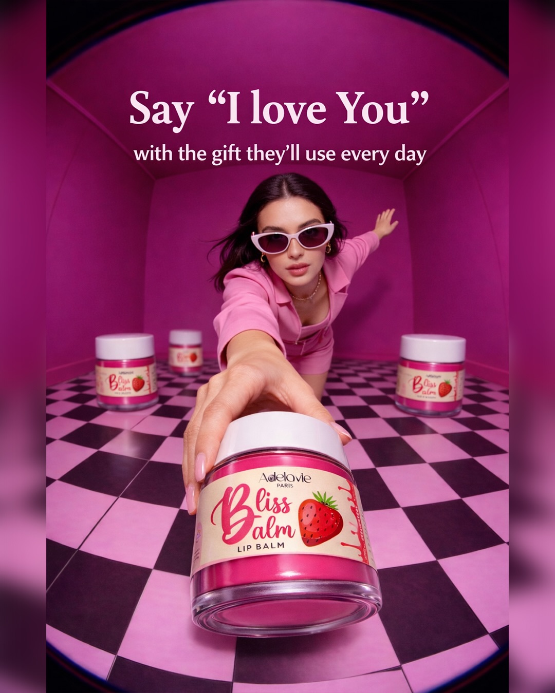 Say “I love you” the sweet way 💕🍓
Gift them the bliss they’ll carry on their lips every single day.
#lipbalm #adelavie #lipcarelove #giftoflove #lip