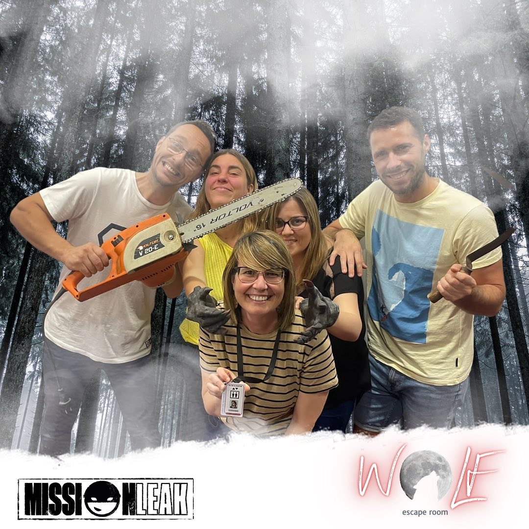 Estem a Barcelon ciutat i el nostre Wolf Escape Room segueix guanyant nous equips amb valentia!