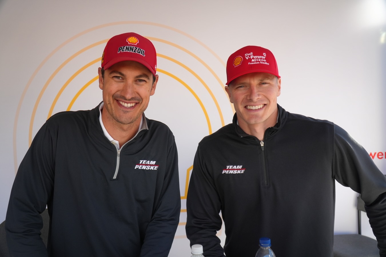 3 time NASCAR Cup Series Winner @joeylogano & back to back Indy 500 winner @josefnewgarden enjoying #SEMAshow 2024.