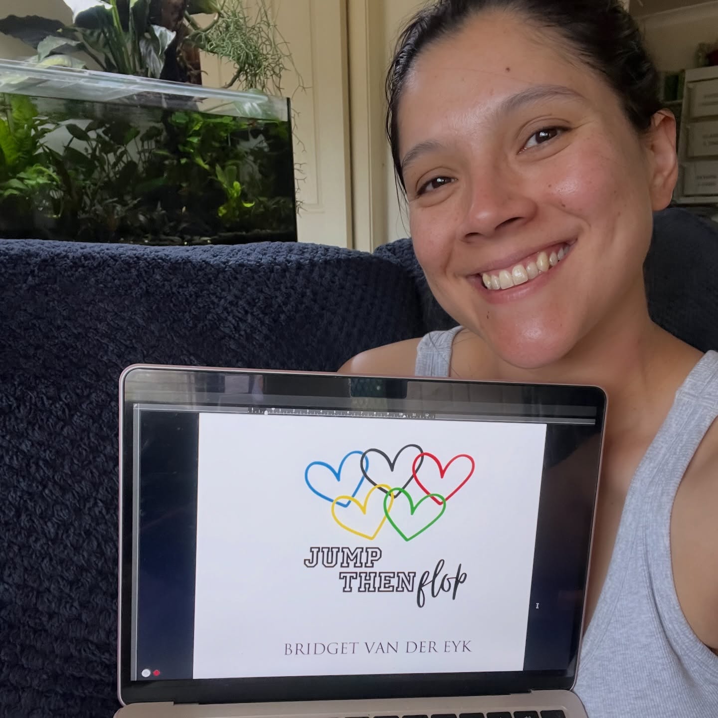 Trying to look at the upside of being stuck at home unable to go to work or walk more than 10m due to a severe asthma attack brought on by a viral infection… and this is it!
.
Taking a break from my romcom novella (The Tortured Tourists Department out THIS YEAR! 🐢💛🌴) and reworking the first few chapters of my first YA sports romance (Jump Then Flop! 💜🏅🇦🇺). WOOHOOO!
.
#romancebooks #indieromance #indieauthorsofinstagram #sportsromance #indiebooks