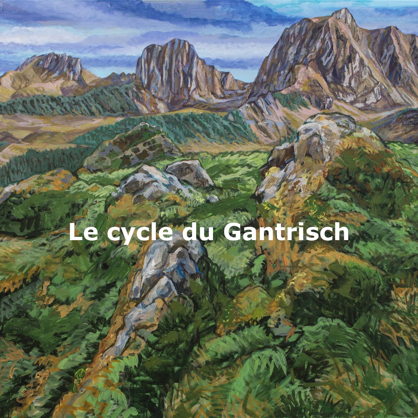 LE CYCLE DU GANTRISCH
voir mon nouveau site : www.bernardbailly.ch
Le cycle du Gantrisch est un ensemble de peintures groupées autour d'un lieu, la région du Gantrisch. Peintures de montagne se renouvelant dans un ordre permanent. Une région montagneuse à quelques dizaines de kilomètres de mon atelier. Un cirque rocheux d'une très grande force et d'une très grande beauté qui a inspiré Ferdinand Hodler en 1901 pour la réalisation de trois peintures. Proximité physique avec ces montagnes et jubilation esthétiques. Fort d'être à la même distance à l'ouest que ne l'était Hodler à l'est de cette chaine qui commence au-dessus de Thoune, lieu de naissance, de résidence et d'apprentissage du grand peintre à ses début, par le majestueux Stockhorn. Fier de revenir dans un ordre immuable à l'état initial d'une peinture d'observation, d'expression et de tradition.