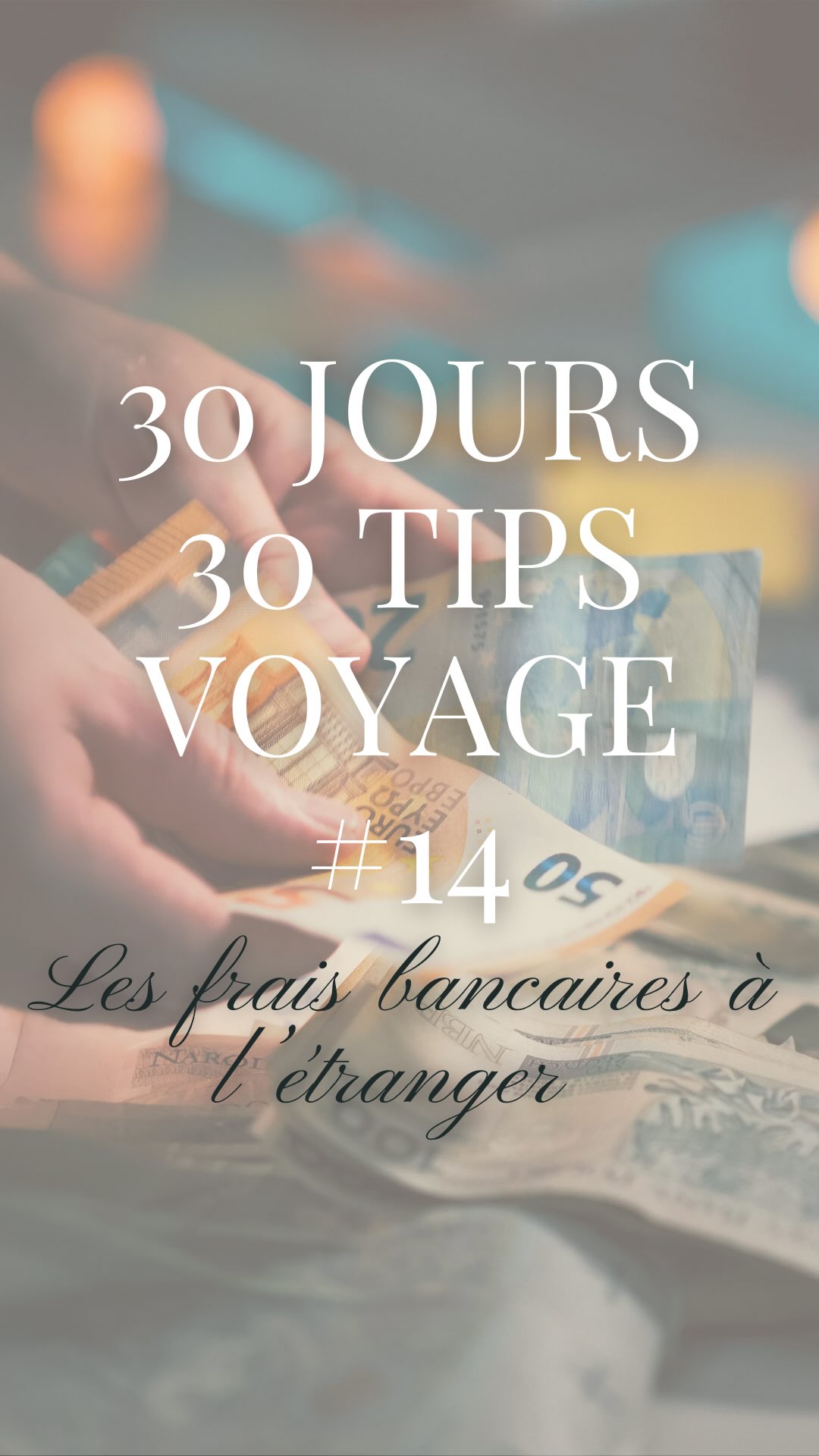 ✈️ TIPS VOYAGE #14 — Les frais bancaires à l’étranger
Tu peux perdre de l’argent sans même t’en rendre compte…
Juste en payant avec ta carte à l’étranger.
Frais de paiement, frais de retrait, taux de change majoré…
Certaines banques prennent une commission à chaque transaction.
Avant de partir, vérifie les conditions de ta carte.
Et si besoin, prends une carte sans frais à l’étranger : ça peut vraiment faire la différence sur ton budget voyage.
Je t’explique tout dans la vidéo 👀
🎥 30 jours — 30 tips voyage : épisode 14.
⸻
#traveltips #astucevoyage #travelhack