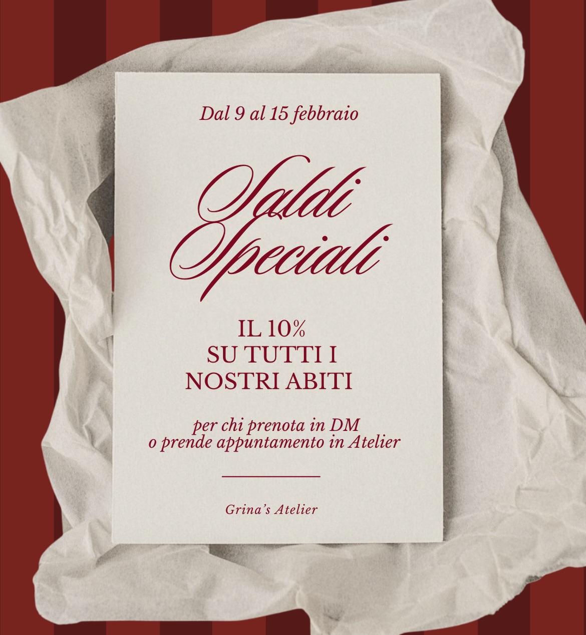 Scriveteci in DM per aggiudicarvi il vostro regalo di San Valentino 💌