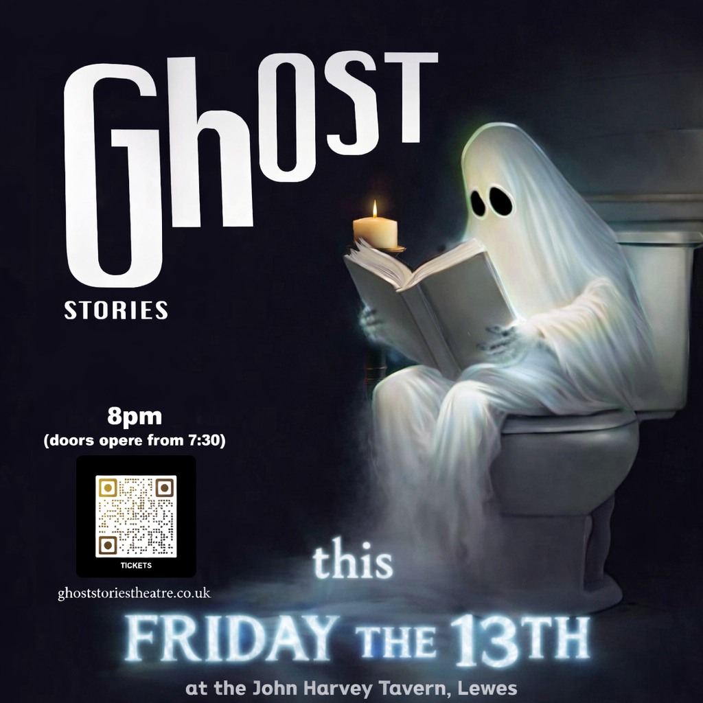 This Friday 13th we will be playing host to the fantastic ghost stories theatre!
Grab you tickets now
https://ghoststoriestheatre.co.uk/tickets