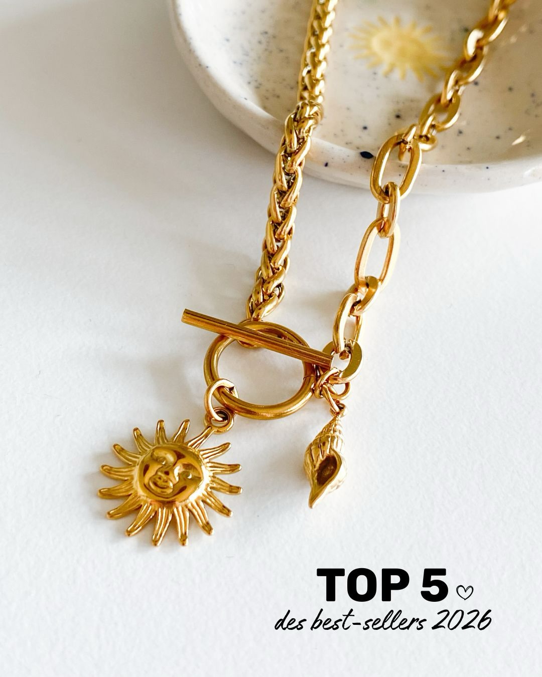 Sans grande surprise le collier Rainbow reste en tête cette année, et de loin 😌🌈