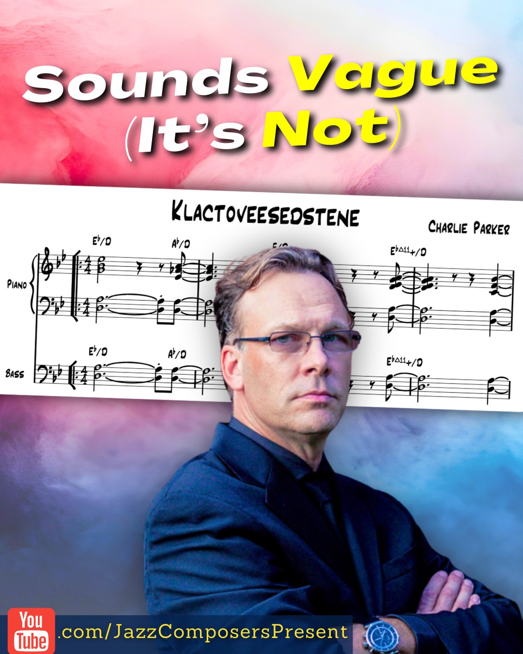 “It enables the musicians to settle in the sound, sets a vibe for the song, and creates tension for the audience.”
Using his arrangement of Charlie Parker’s “Klactoveedsedstene” and ideas he gleaned from Cedar Walton, saxophonist and composer Tim Armacost @t_armacost @queenscollegemusic explores Setting A Distinct Vibe in today’s mini-lesson. {link in comments}
#timarmacost #vibe #atmosphere #cedarwalton #charlieparker #klactoveedsedstene #nysq #liveintokyo #newyorkstandardsquartet #thejazzsaxophonebook #tmarecords #queenscollege #jazz #jazzcomposition #jazzcomposer #jazzcomposerspresent #composer #arranger #composition #arranging #compositions #masterclass #jazzmusic #lesson #minilesson #learnjazz #musician #music #bigband #nomusicnolife