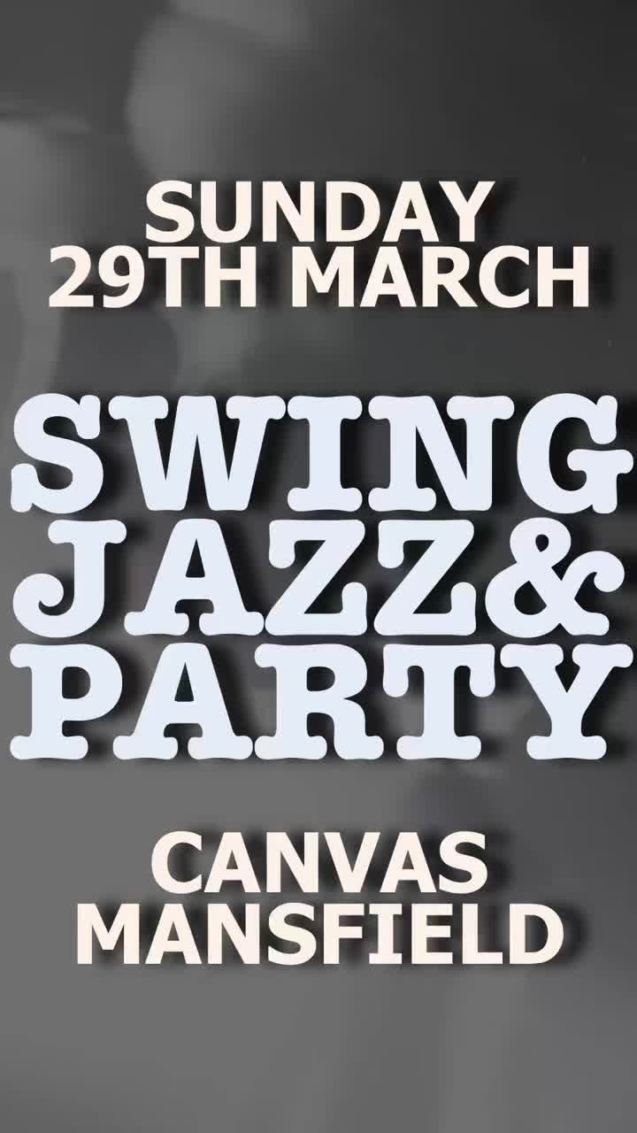 Get yourself down to @canvasmansfield on Sunday March 29th for an afternoon of great music and I’m sure lots of fun!! I’ll be performing some of the greatest swing tunes as well as a full on party set to work off your dinner!!
Book now via www.canvasmansfield.co.uk
#mansfield #canvasmansfield #whatsonmansfield