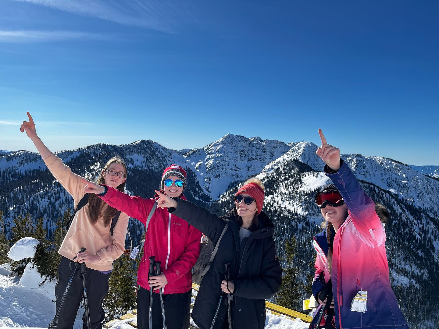 Can’t ask for a better day. Kootenay Pass at its finest for a snowshoe with the #yetioutdoorprogram. #yetination.