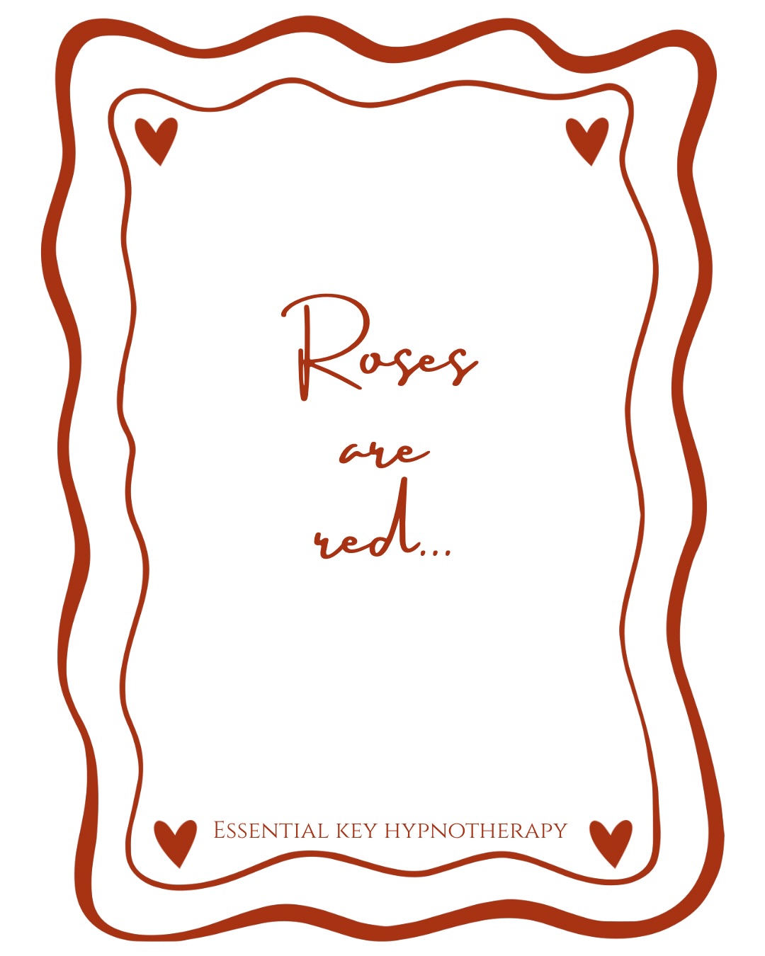 Roses are red
Violets are blue
Your subconscious is running the show… and it might be time to update it.
If you keep repeating patterns, it’s not because you’re not trying hard enough. It’s because you’re working against something deeper.
That’s where I come in 🗝️ Fall in love with a new way of thinking!
Happy Valentine’s Day 🤍