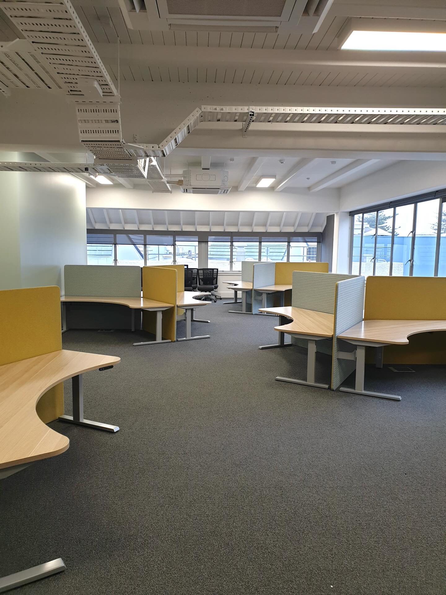 The Bays Office Furniture Manufacturer - Napier, Onekawa
Contact us now, for your free measure & quote! We are a one stop shop for your full office fit out
✔ Electric & Fixed Height Desks, custom sizes and colours available
✔ Receptions
✔ Desk Partitions & Screens
✔ Storage Solutions
✔ Boardroom Tables
✔ Breakout & Meeting Rooms
✔ Office Chairs
✔ Full Office Fit-Outs – Design, Manufacture & Install