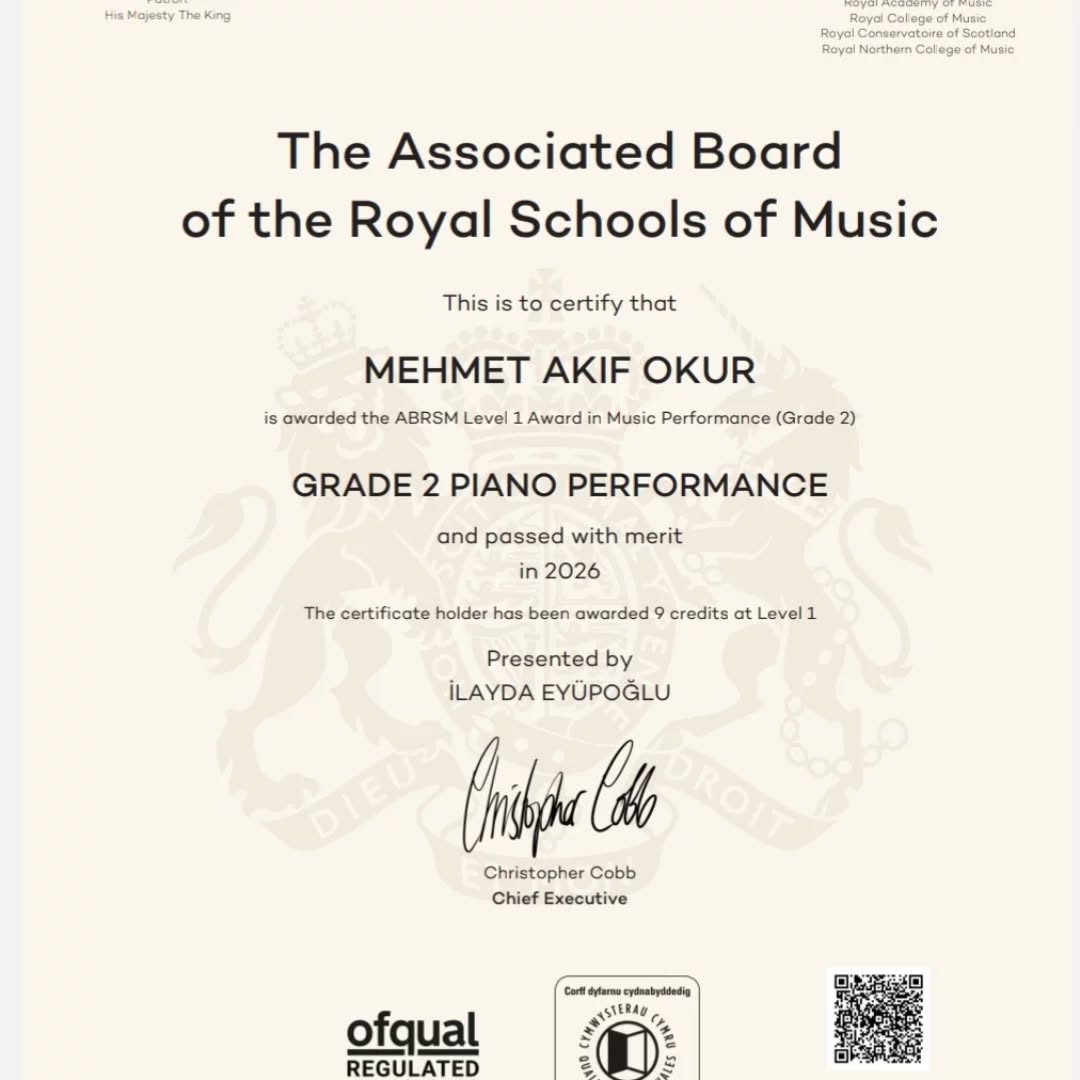 Öğrencimiz Mehmet Akif Okur 2.Aşama sınavını
teşekkür belgesi alarak geçmiştir. Kendisini ve öğretmenini tebrik ediyor👏🏻başarılarının devamını diliyoruz🎈🎉🧿