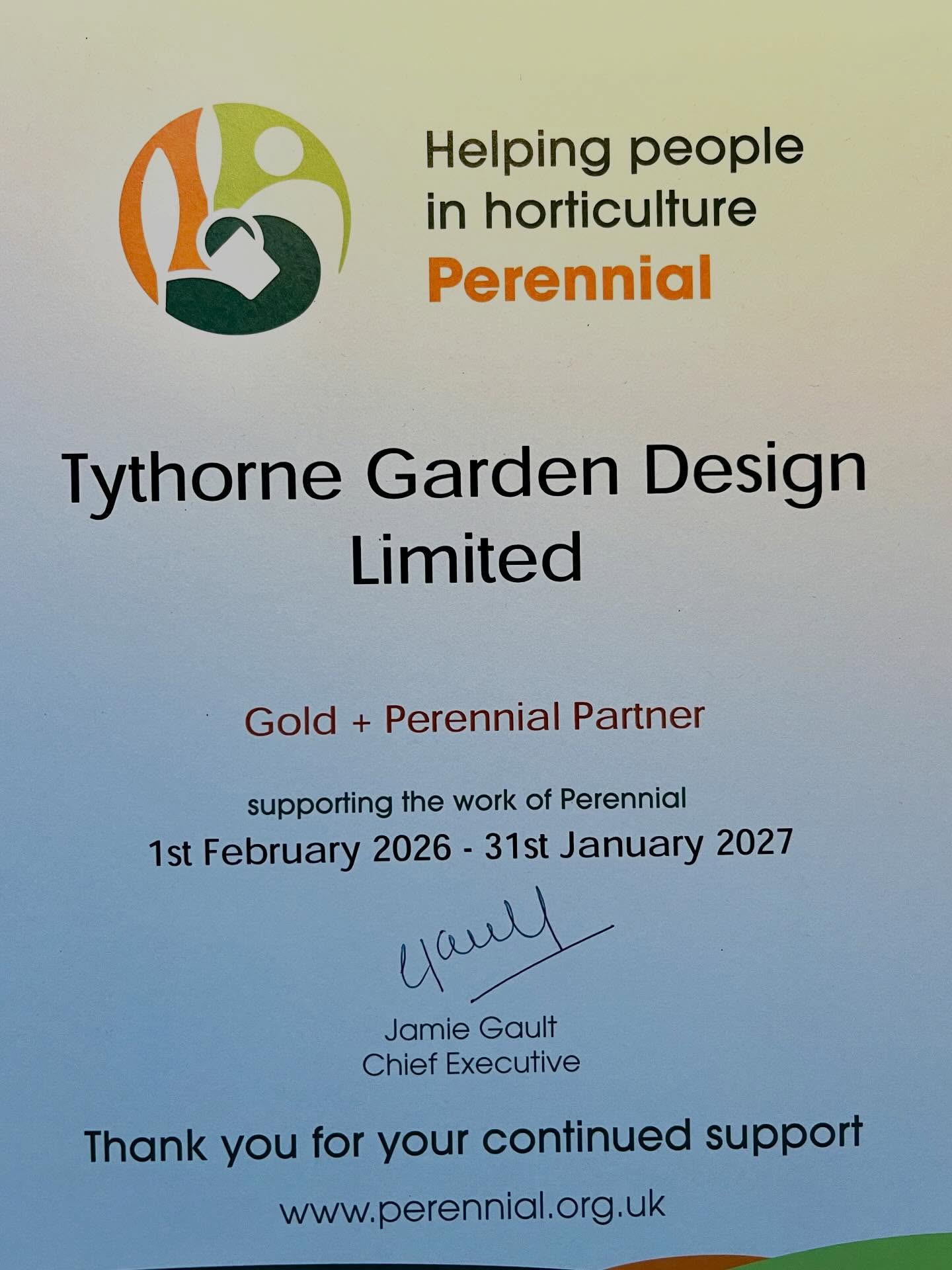 Very proud to be able to support @perennialgrbs for another year.
Perennial are a wonderful UK charity, dedicated to helping people in horticulture at times of need. Visit their website at perennial.org.uk to find out more.
#horticulture #gardeners #gardendesigner