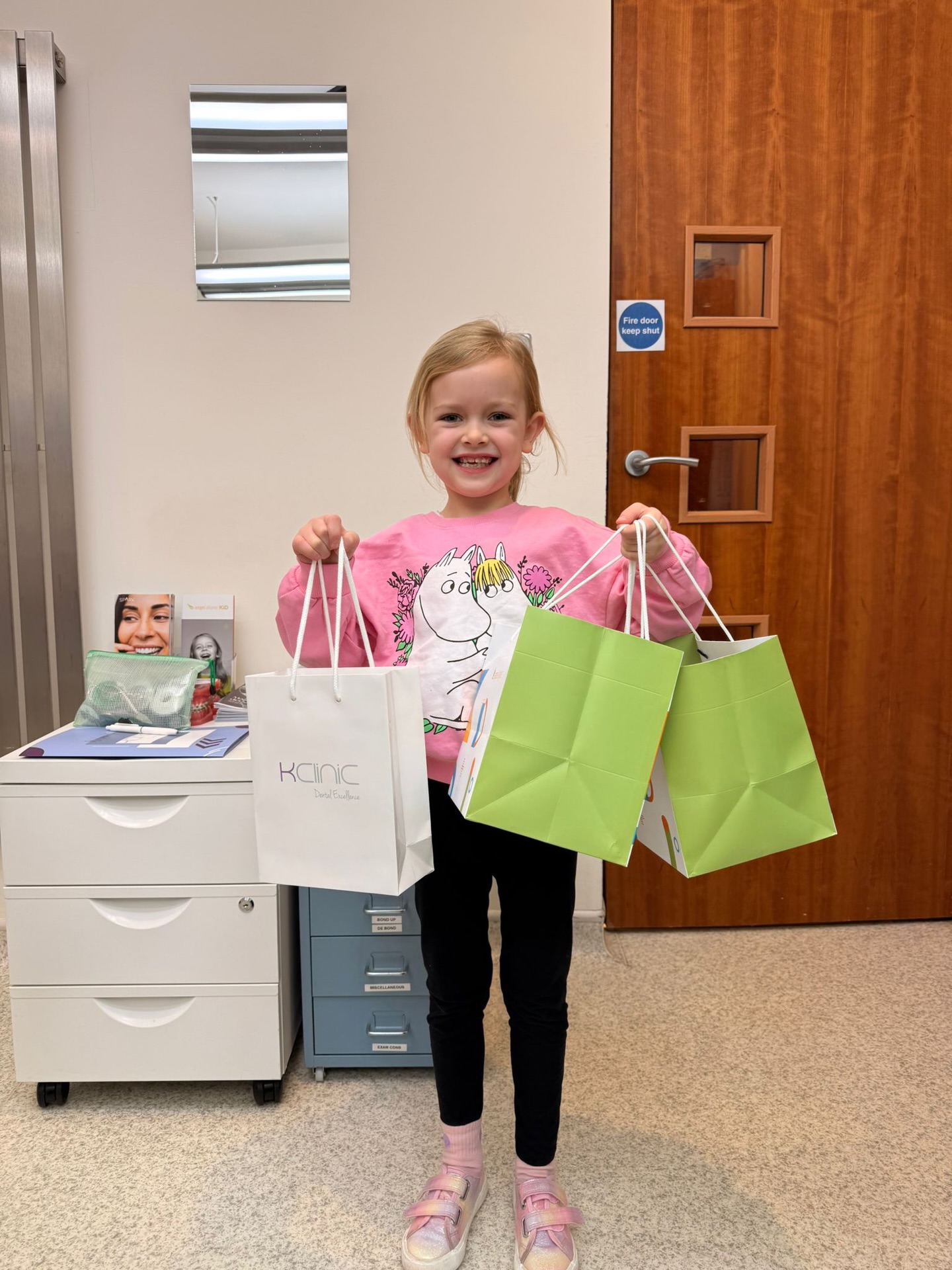 Smile journey with angel aligners 🦷
Antonina has just begun her orthodontic treatment with Angel Aligners and we couldn’t be more excited to be part of her journey!
Antonina’s treatment goals:
∙ Creating space for her adult teeth to erupt correctly
∙ Correcting her crossbite
∙ Guiding her dental development in the right direction
Why treating crossbites early matters:
∙ Crossbites don’t correct themselves - they worsen over time
∙ Early treatment guides proper jaw development
∙ Prevents more complex and costly treatment later
∙ Reduces the likelihood of needing extractions in the future
∙ Protects teeth from uneven wear and damage
∙ Supports healthy facial development
Why Angel Aligners for Antonina:
∙ Comfortable and virtually invisible
∙ Powerful enough to correct crossbites effectively
∙ Removable for easy cleaning
∙ Specially designed for growing patients
∙ Works with natural growth patterns
Early interceptive treatment is one of the most valuable investments you can make in your child’s dental future. Catching problems early means simpler solutions, shorter treatment times and better long-term outcomes.
Is your child showing signs of crossbite or crowding? Don’t wait. 🤍
Book your FREE consultation with Dr. Marcin Piekara
0 % Finance options available
📍7 Windsor Way, Knutsford WA16 6JB
🌐 www.kclinic.co.uk
📱 07946 219 539
☎️ 01565 653480
#AngelAligners #EarlyTreatment #CrossbiteCorrection #InterceptiveOrthodontics#kidsorthodontist