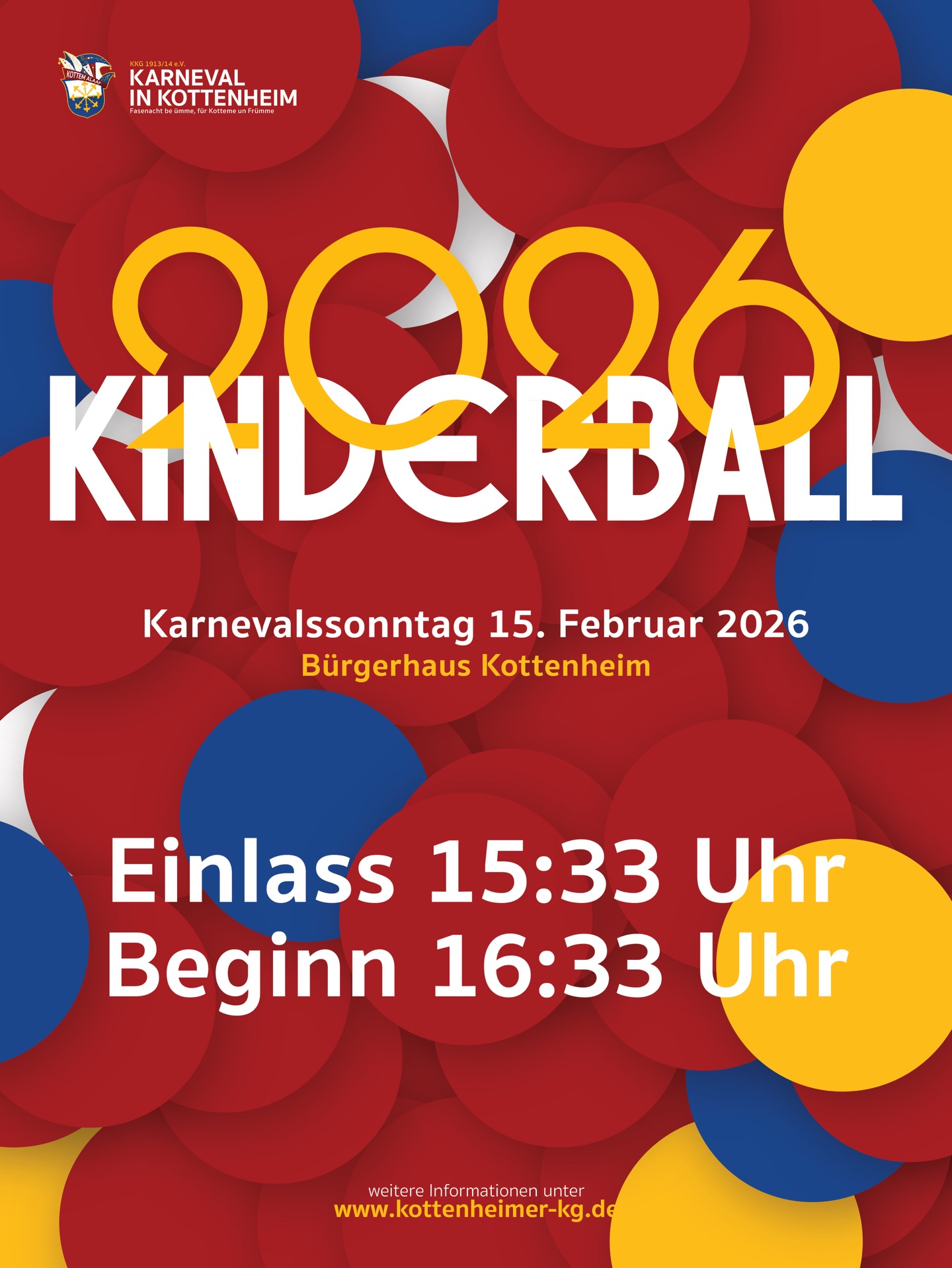 Heute findet der traditionelle Kinderball im Bürgerhaus statt. 🥰
Kommt vorbei wir freuen uns❤️🤍💙
