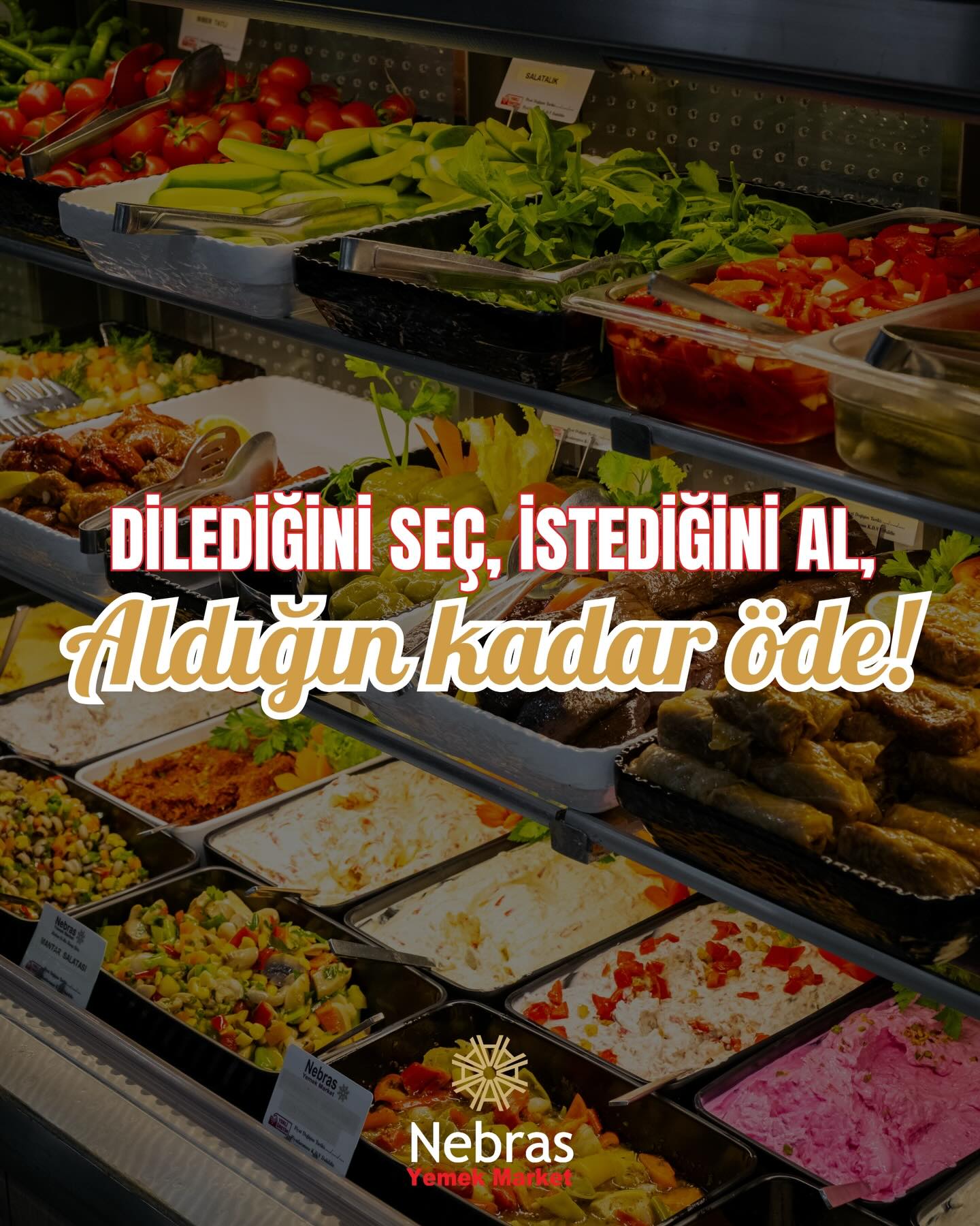 Renkli, hafif ve tam kıvamında. 😍
Zeytinyağlılardan özel mezelerimize kadar tazelikle hazırlanan lezzetlerden dilediğini seç, tabağını kendi damak zevkine göre oluştur.
👉🏼 Herkese Göre, Her Keseye Göre
📍 Pendik/Yayalar – Anatolium AVM – Carousel AVM
📞 0 (530) 340 7545 – 0 (533) 131 7546 – 0 (530) 601 7547
#KiloİleKahvaltı #AçıkBüfe #TürkMutfağı #Meze #Zeytinyağlı