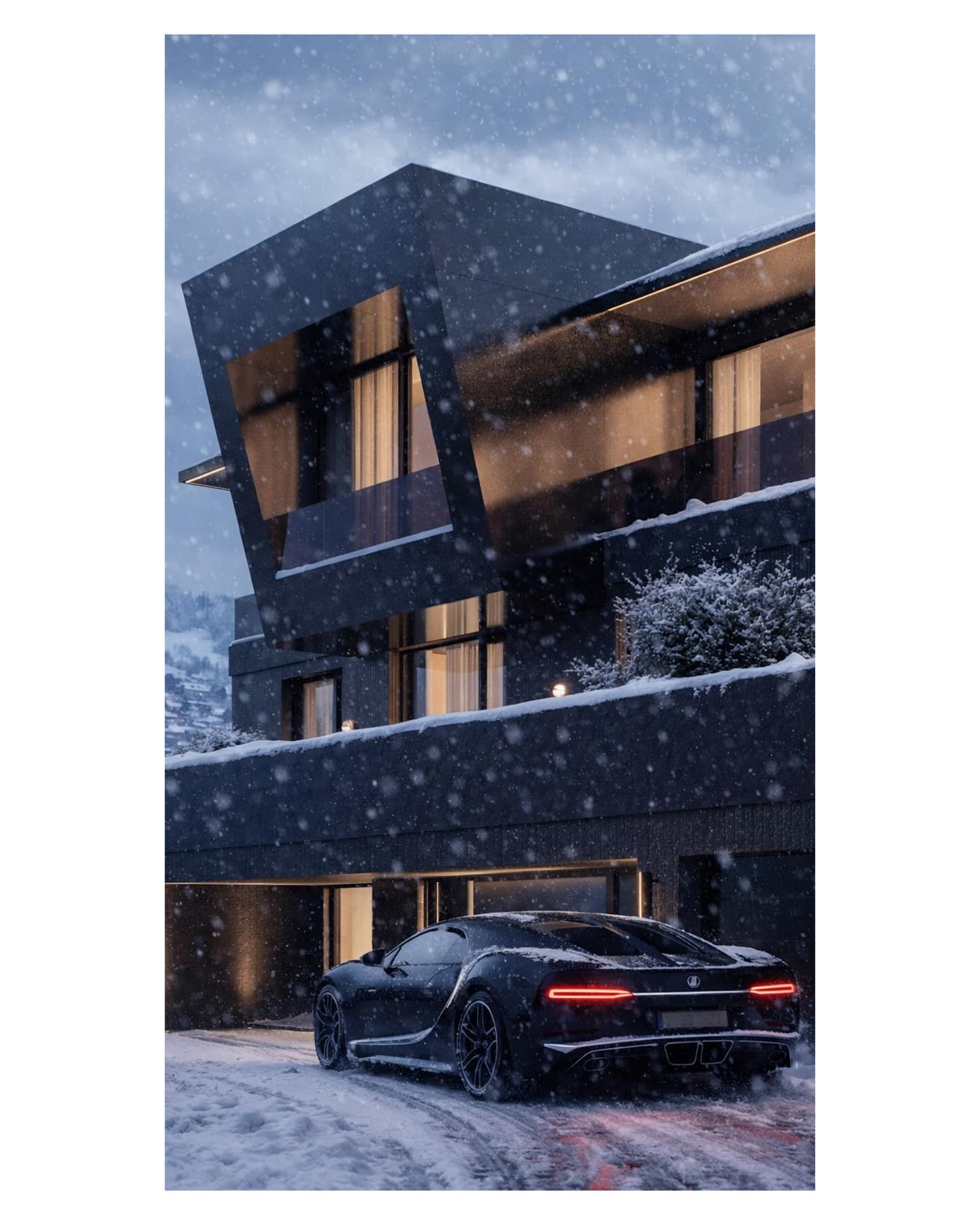 Dom, którego architektura i wnętrza są ze sobą spójne 🤎 na takiej kompleksowości opracowania mi zależy. Tutaj projektowałam już 530 m2 wnętrz, a teraz moim zadaniem było zaprojektowanie niełatwej elewacji. Wnętrza miały być mocno brązowe, z dużą ilością efektu metalicznego i tak też będzie na fasadzie budynku. Koncepcja od razu spodobała się Klientom, bo po roku współpracy mniej więcej znam już ich oczekiwania i styl jaki chcą osiągnąć. Wszystko dzięki starannie przygotowanym na początku naszej współpracy inspiracjom. Na tym etapie wystarczyło mi więc „Pani Moniko, chcemy jeszcze projekt elewacji” co idealnie potwierdza ostatnio repostowany przeze mnie post, że projektowanie to relacja. Jeżeli jest ona szczera, wszystkim stronom zależy na realizacji i są w stanie porozumiewać się ze sobą to efekt będzie zadowalający dla wszystkich! 🤎
A home whose architecture and interiors are cohesive 🤎 that kind of comprehensive design approach is what I truly care about. Here, I had already designed 530 m² of interiors, and now my task was to design a challenging facade. The interiors were meant to be strongly brown, with a large amount of metallic effect, and that’s exactly how it will be on the building’s exterior as well. The concept was immediately appreciated by the Clients, because after a year of working together I more or less know their expectations and the style they want to achieve. All of this is thanks to the inspirations carefully prepared at the very beginning of our collaboration.
At this stage, it was enough for me to hear: “Ms. Monika, we’d also like a facade design,” which perfectly confirms a post I recently reposted — that design is about relationships. If that relationship is honest, everyone is committed to the process and able to communicate with one another, the final result will be satisfying! 🤎
#residential #premium #premiumdesign #luxury #luxuryarchitecture