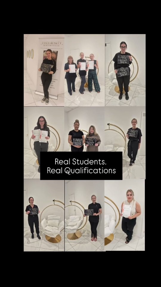 This is why we do what we do.
Watching our students hold their certificates after weeks of learning, practising and pushing themselves is everything.
From beginner to qualified.
From unsure to confident.
From employed to self-employed.
Your qualification is more than paper.
It’s income. It’s independence. It’s freedom.
Drop us a message today to discuss what's the right course for you.
Www.essexbeautyandaesthetics.co.uk
#essexbeauty #basildonbeautytreatments #basildonbeauty #fyp #essexlashes #basildonlashes #essexfacial #basildonlashtech #BeautyCoursesUK #beautytraining #essextrainingacademy #VTCT #beautycourses