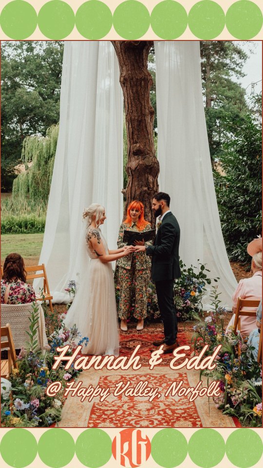 A dog aisle escort, a violonist, limoncello, bird puns, a quiz with drink token prizes, privately exchanged vows, and the most stunning setting for a wedding breakfast I've ever seen. It's Hannah and Edd's very outdoorsy Happy Valley wedding!
๐ธ @emilystevephoto
๐ฉ @happyvalleyweddings @happyvalleynorfolk
๐ @thenorfolkfloralstudio
๐ป @biancablezardviolin
๐ @gabby_caswell_mua
๐ @ohbellaweddingdaydogs
๐ค @almond_hannah @pabloliketacos