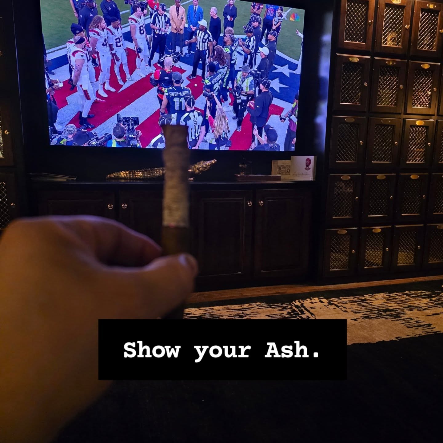 Show your ash.