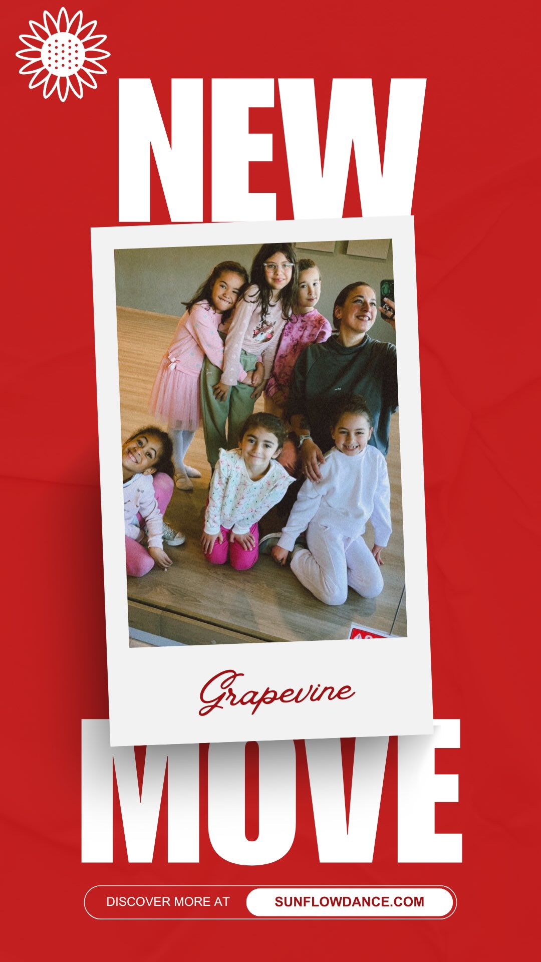 🌻 SUNFLOW Dance Tutorials – Week 5 🌻
This week’s move: GRAPEVINE 🍇✨
Let’s break it down into 4 easy steps:
1️⃣ Open
2️⃣ Back
3️⃣ Open
4️⃣ Together
Side-to-side, smooth and fun—perfect for little dancers! 😄
📍 Kids dance classes every Saturday
📍 Mosta, Malta
#SunflowDance #KidsDance #Grapevine #DanceTutorials