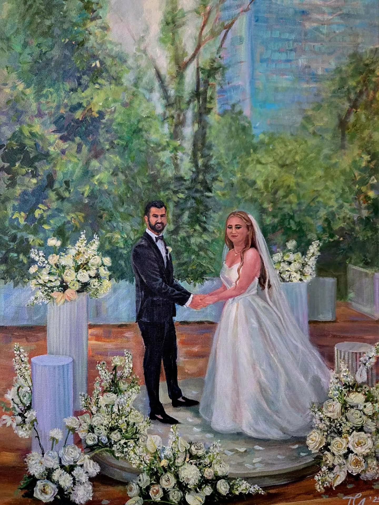 Live Wedding Painting
Teodora & Stefan ❤️💍