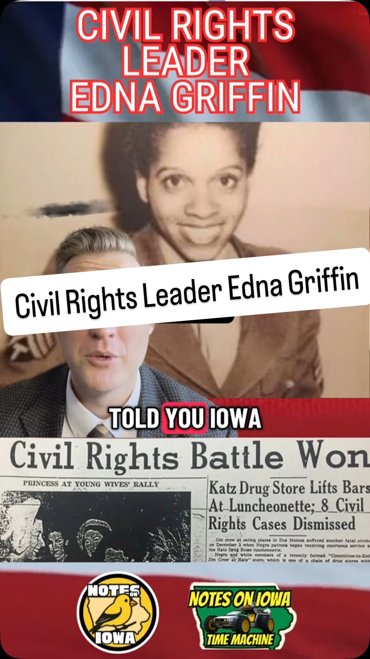 Civil Rights Leader Edna Griffin