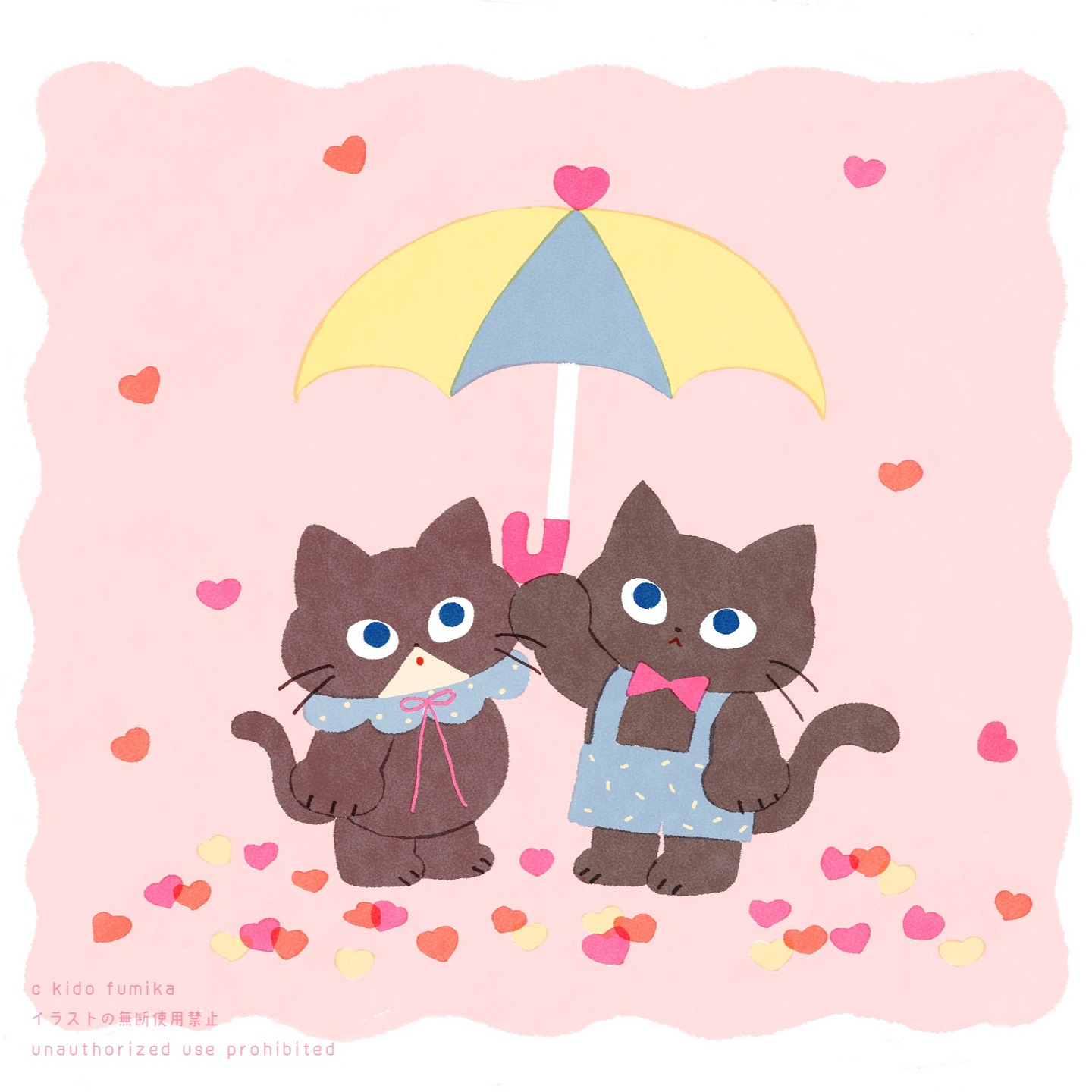 .
.
.
♡ RAINY DAY ♡
#illustration #illust #ill #ねこ #イラスト#rainy#valentine