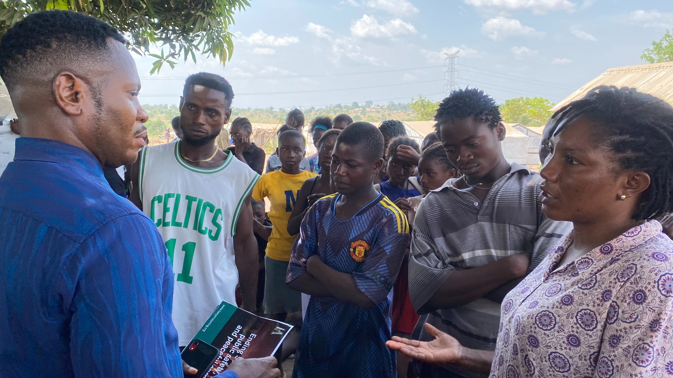 During our Legal Clinic at the Mega Camp in Benue State, our Associate Director of Legal, Victor Eboh, led participants through an engaging session on the effects of toxic masculinity and its impact within displaced communities. He explained how conflict and displacement often intensify harmful gender norms, creating environments where violence, control, and silence are normalized. In camp settings, these dynamics can heighten the vulnerability of internally displaced persons (IDPs), particularly women, children, and young boys.
He further connected toxic masculinity to human rights violations commonly experienced in displacement contexts, including domestic violence, sexual and gender-based violence, exploitation, and denial of access to essential services. Victor emphasized that the stress, trauma, and economic hardship associated with displacement can aggravate negative coping mechanisms, making it even more critical to promote healthy models of masculinity rooted in respect, accountability, and equality.
In addition, he opened participants’ minds to the legal pathways available for reporting human rights violations within the camp and beyond. He provided practical guidance on identifying abuse, safely documenting incidents, and accessing trusted reporting channels, legal aid services, and protection mechanisms. The session empowered displaced persons with knowledge of their rights and reinforced the message that displacement does not diminish their entitlement to protection, dignity, and justice under the law.