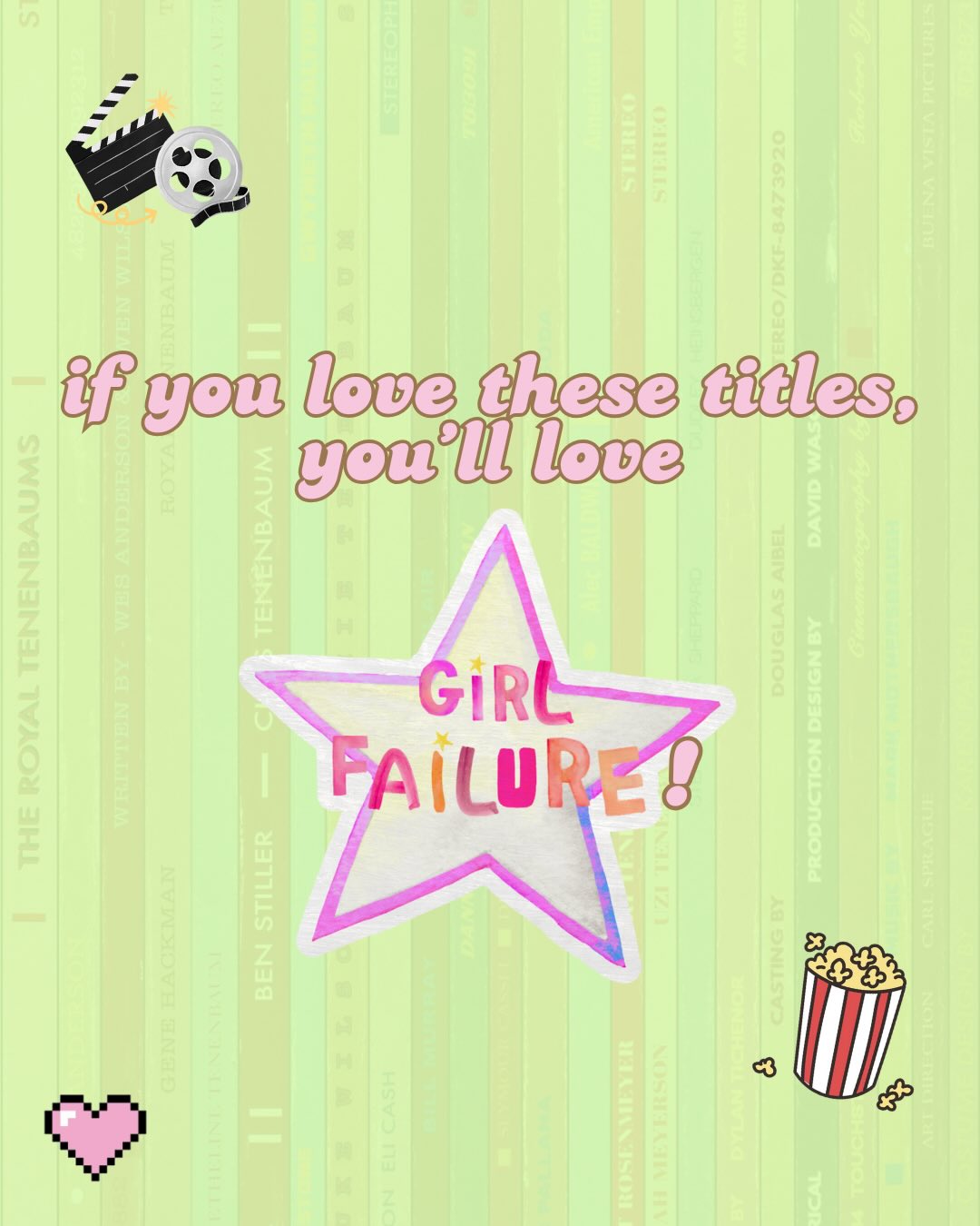 if you’re a huge fan of these shows/movies (like we are) you’ll LOVE GF!!! 🎥💟👯♀️🏡
-
Girl Failure: a webseries. pilot episode out galentine’s day (THIS FRIDAY) #girlfailureshow