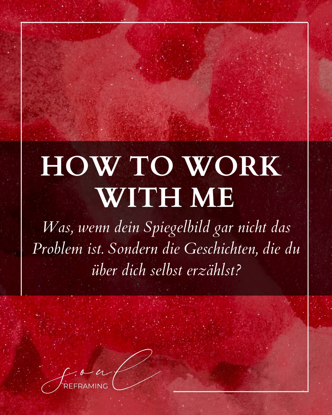 So kannst du mit mir arbeiten
Ich biete dir mehrere Wege, dich selbst neu zu sehen, zu verkörpern und sichtbar zu werden.
Welcher der richtige ist, hängt davon ab, wo du gerade stehst — und wie tief du gehen möchtest.