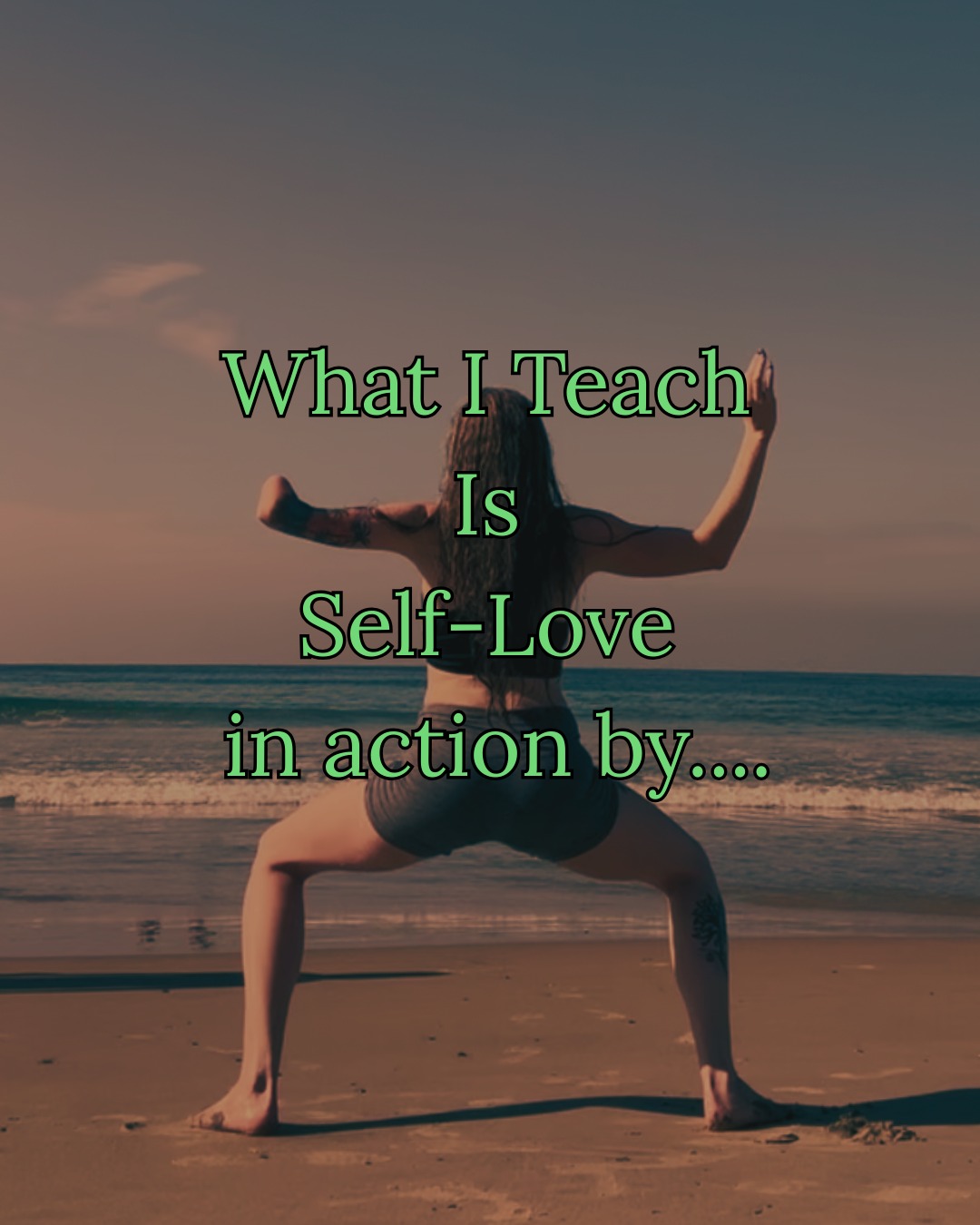 Why do I teach this....
Because there is so much hate in this world and the only way to turn it around is to start loving ourselves, people who genuinely love themselves don't have time to hate others.
The damage done in this world breaks my heart, seeing people suffering.
The way to turn it around is by starting within.
Loving on yourself so much that you only make the best decisions for you. I promise it feels amazing.
And if yes yoga is the key to it, not the only key but the one I love most.
#actions #limbdifference #selfhelp #selflove #yoga