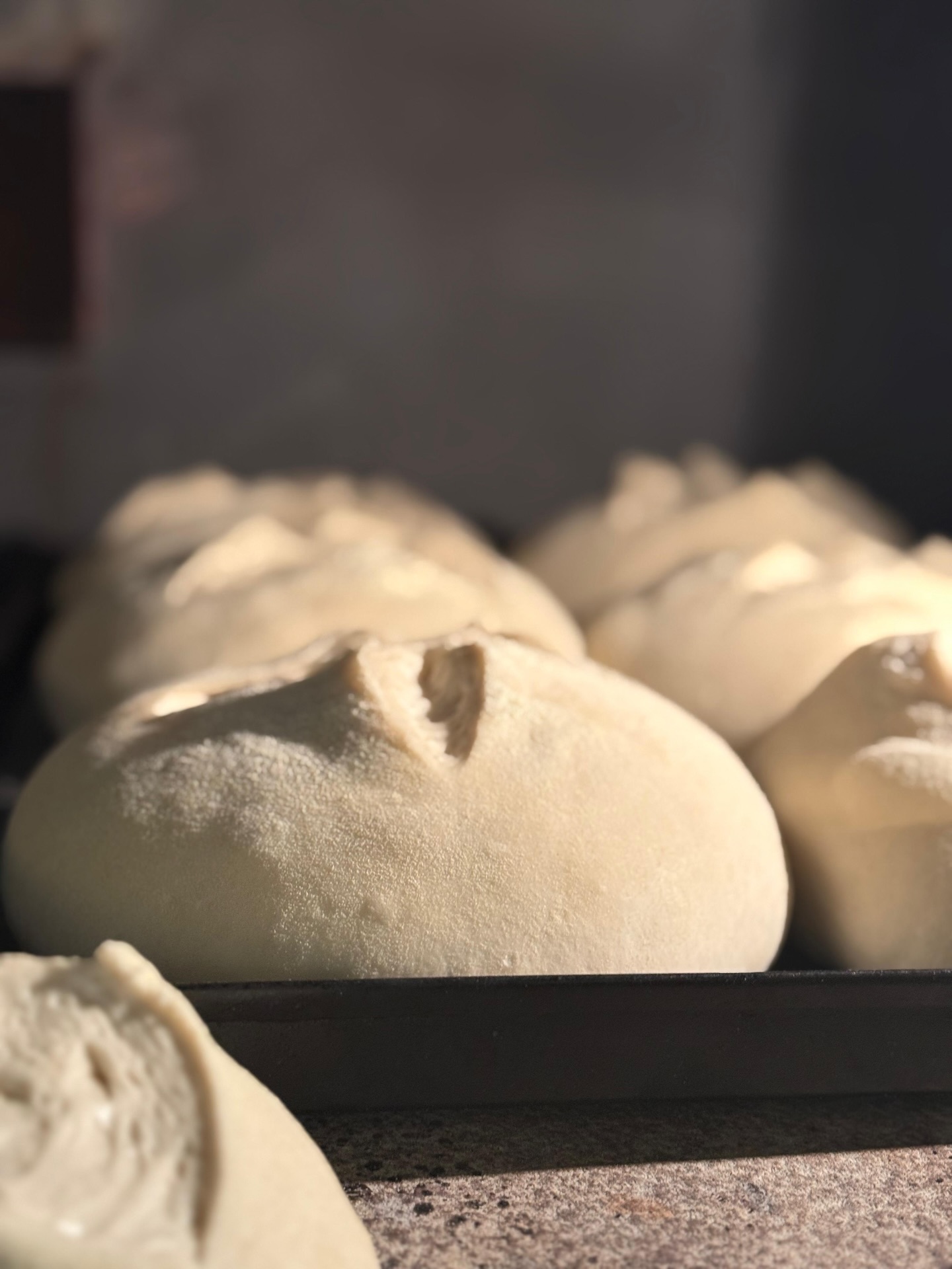 🍞 Unser hausgebackenes Brot
Die Basis für unsere Bruschetta, Teil unseres Brunchs, unseres Frühstücks und vieler Salate —
und ehrlich gesagt: eines unserer Lieblingsprodukte. ❤️
Der Teig ruht mindestens 72 Stunden.
⏳ Zeit ist Geschmack. Struktur. Charakter.
Das Geheimnis liegt im Mehl:
✨ CAPUTO Nuvola — fein, aromatisch und perfekt für lange Teigführung.
Dazu ordentliche Hitze 🔥, der richtige Ofen
und @der.fabry — unser Brot-Enthusiast —
der das Brot erst herausnimmt,
wenn es zu den besten gehört, die an diesem Tag möglich sind.
Außen knusprig 🤌
innen luftig
voller Aroma.
Ein Brot, das mehr ist als Beilage.
Und ja — wir überlegen ernsthaft,
ob wir es nicht auch einfach pur verkaufen sollten. 😉