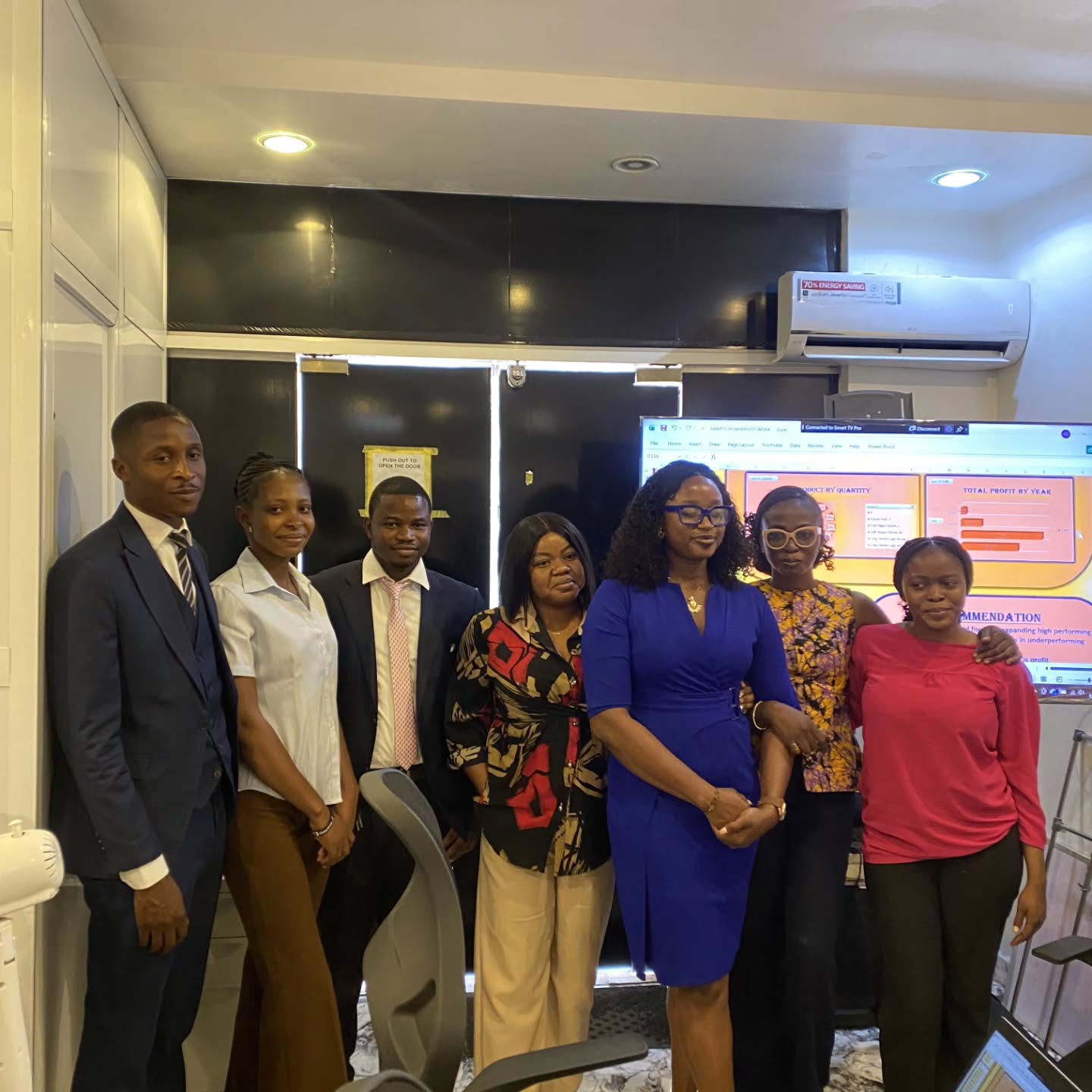 This wasn’t just a presentation.
This was fear turning into confidence. Doubt turning into data. Learning turning into results. 💙
Today, our Data Analysis students in Abuja didn’t just finish presenting — they owned the room.
They analysed Adventure Sales data, defended their insights, told a clear business story, and earned FIRST POSITION 🥇 — plus a cash gift as proof that excellence pays.
- Some of them once sat quietly at the back of the class, unsure.
- Some doubted if they were “data people.”
- Some feared Excel, charts, dashboards, and presentations.
But this is how we tutor them 👇
Not theory alone.
Not shortcuts.
Not cramming.
We teach them to:
Think like analysts
Speak with confidence
Defend insights with data
Present like professionals
And deliver under pressure
Because in the real world, nobody pays you for certificates alone. They pay you for clarity, confidence, and competence.
Watching them smile today wasn’t about the cash gift.
It was about realizing:
“I can actually do this.”
This is the Edge Line Effect.
This is transformation you can feel.
This is what happens when training is done the right way.
To everyone still doubting themselves —
Your own moment is possible too.
You just need the right environment, the right mentorship, and the courage to start. 🚀