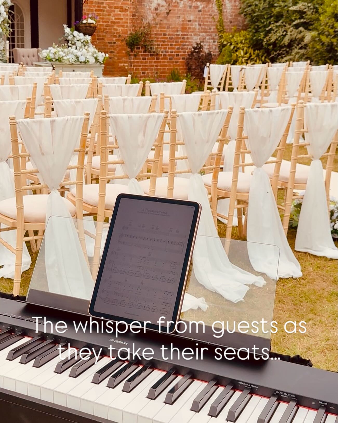 The whisper from guests about how beautiful everything looks as they take their seats whilst familiar romantic songs accompany them … all from as much as 30 minutes before the introduction of the newly wedded couple.
Venue @woodhallmanor
www.daniellaw.co.uk (Link in Bio)
#woodhallmanor #seckfordhall #suffolkweddingvenue #weddingmusic #2027wedding