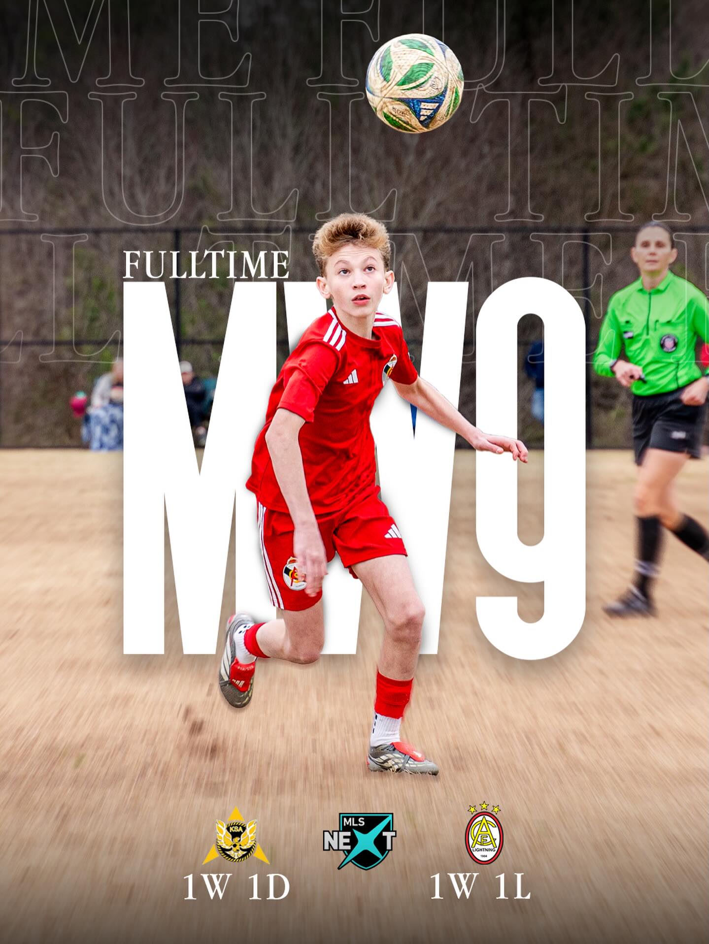 MLS Matchweek 9 comes to an end.
Our played hard through cold and rainy conditions and made the best of it. Well done players and coaches!
GO ASG! More than a club.