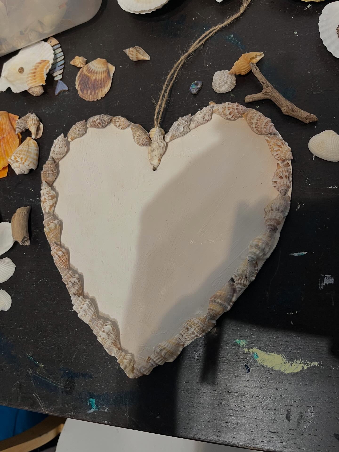 Another little work in progress. 🐚 👩🎨✨♥️