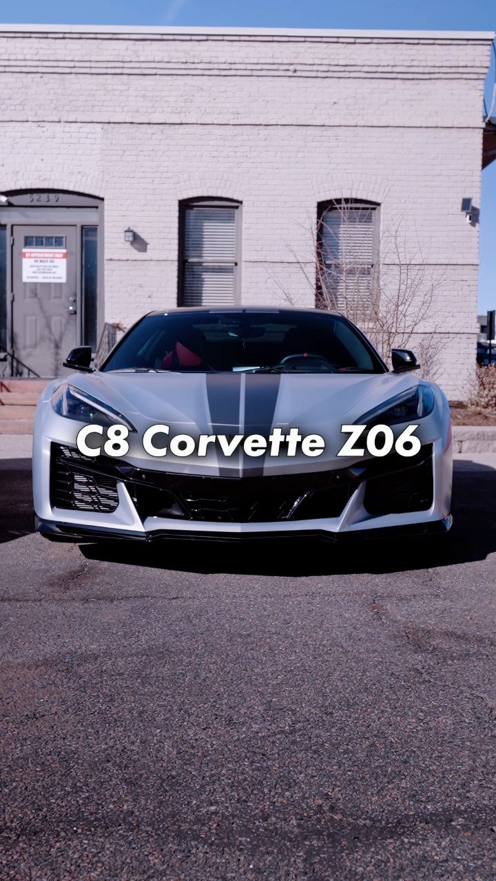 Titanium AF Dynamics system for this C8 Z06. It finally sounds the way an 8,600 RPM flat-plane crank should.