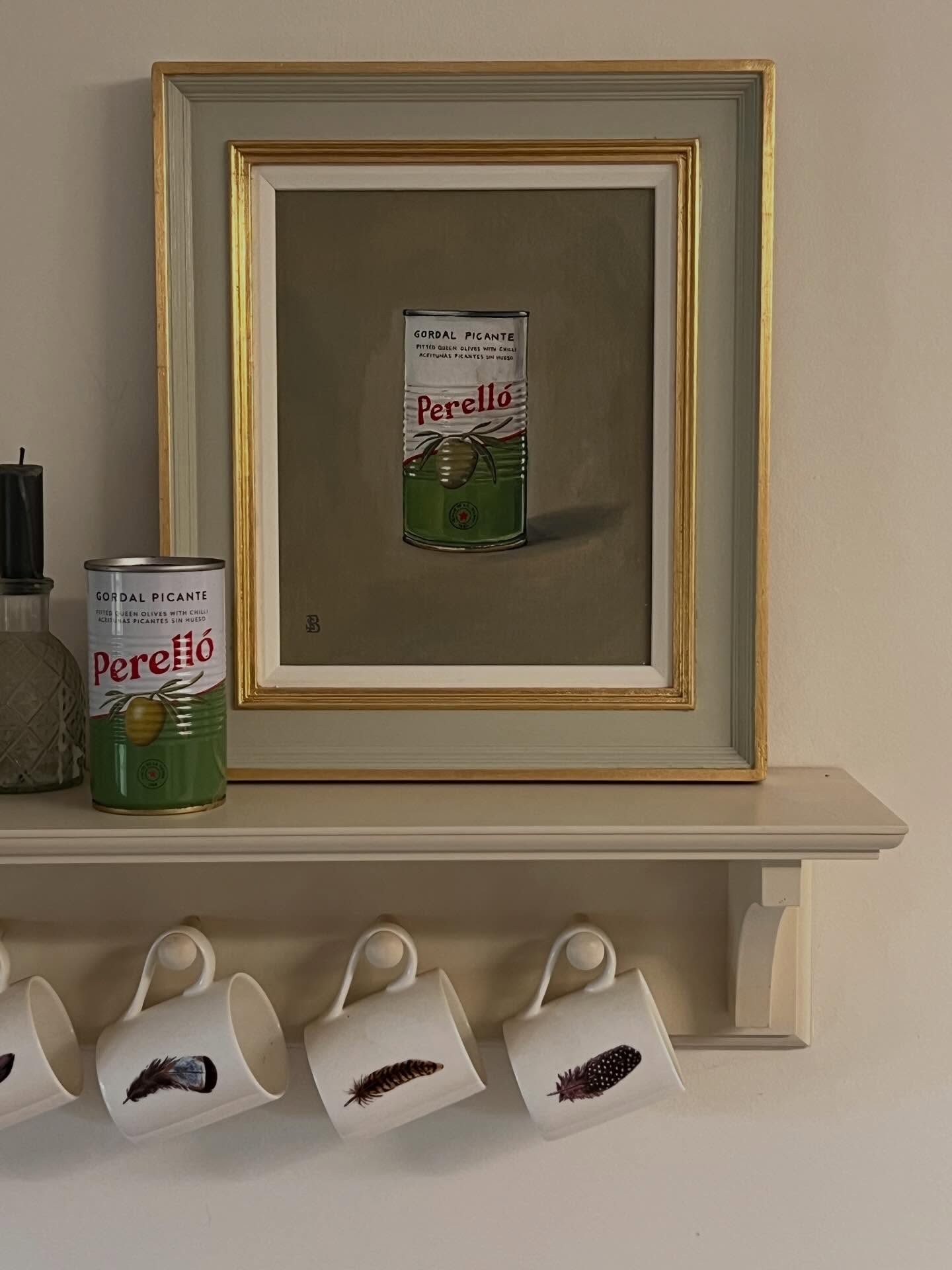 There's more to me than just wedding stationery.
I actually began my artistic journey with an internship under a traditional oil painter, and have maintained my love for oil painting ever since. You can view my original pieces at www.sophiebotsfordfineart.com.
I am always adding new work to my collection, exhibiting in galleries and open to taking on new commissions.
As @perellofoods olives are a favourite in our house, I decided it was fitting to create a new painting for our kitchen in their honour.
Please reach out if you're interested in more information on oil painting commissions.