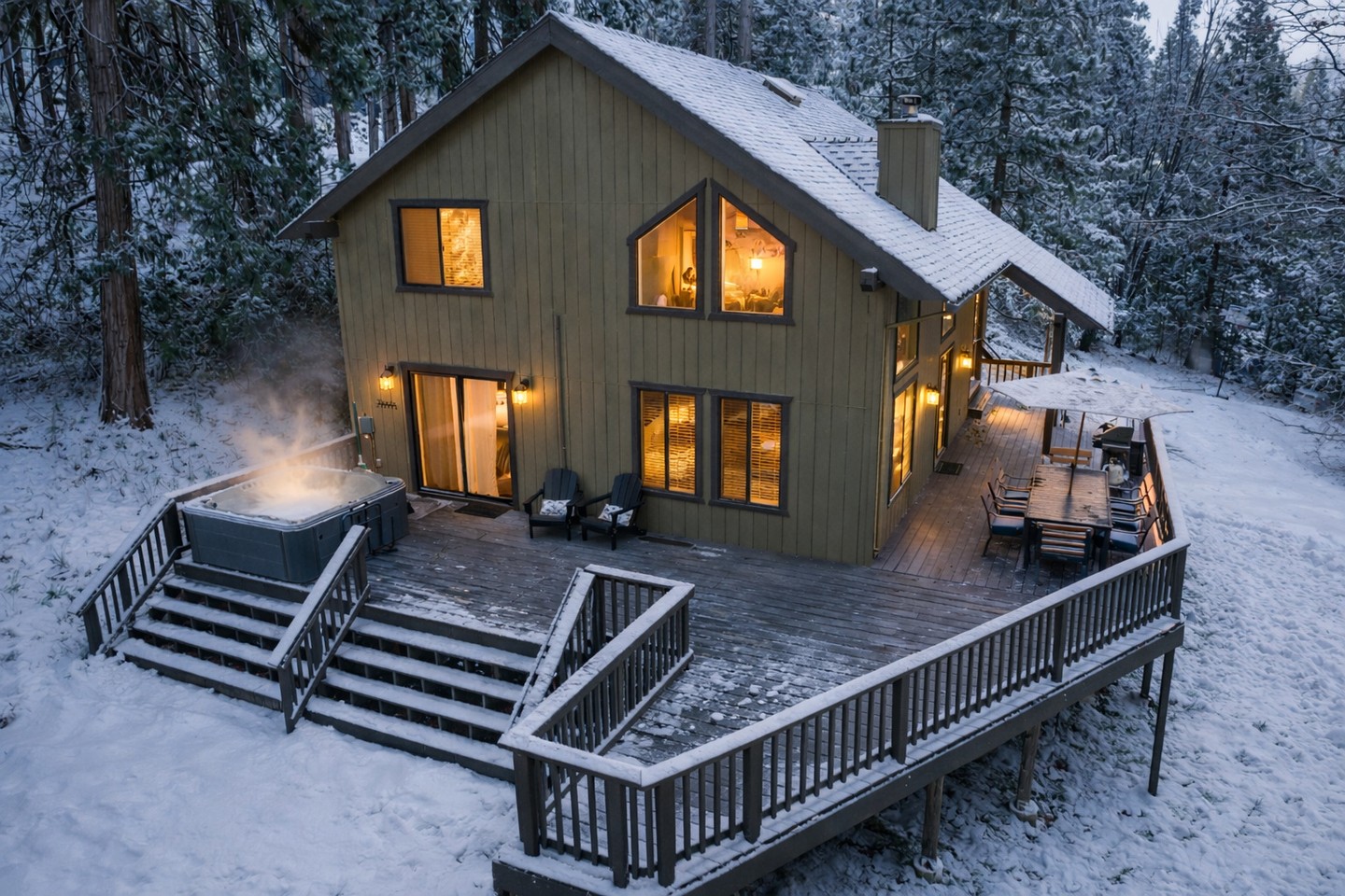 ❄️⛷ Snow is on the way, Shaver Lake!
Travelers are already eyeing next week as fresh snow moves in Monday through Wednesday — setting us up for a dreamy, powder-filled weekend.
If you’ve been waiting for a true winter weekend… this is it. Several cabins are still available — but they won’t last long once this storm hits.
Book your snow escape now: www.thecabinhost.com
#ShaverLake #TheCabinHost #SnowInThePines #WeekendGetaway #SkiWeekend