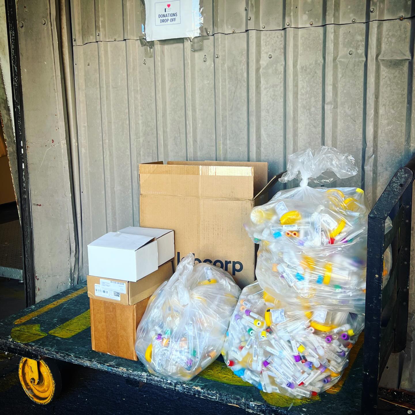 Another beautiful day and another meaningful donation. Proud to help those in need. โค๏ธ@medicalbridges