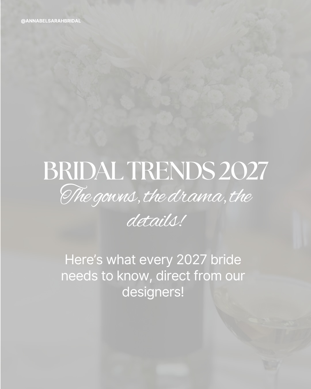 Still not over last weekend… 🤍
We’ve just returned from our 2027 season buying trip in Barcelona, and we’re bringing you the inside scoop, straight from the designers themselves!
Think: romantic scoop necklines, statement lace and texture, modern minimal gowns with sharp structure, high neck elegance, versatile multi-look dresses (yes to overskirts and detachable sleeves), and perfectly matched veils tying it all together!
2027 brides… it’s going to be so good!
Swipe through for the trends you’ll be seeing everywhere next year! Dresses to be revealed in the summer, eeeekkk!
#BridalTrends2027 #BarcelonaBridal #WeddingInspo #2027Bride #BridalFashion