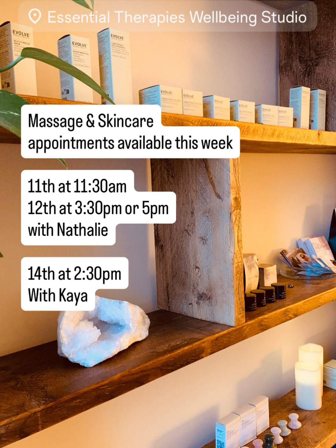 Appointments available this week with Kaya & Nathalie.
Head to the Massage & Bodywork page of our website to see our full treatment menu.
www.essential-therapies.co.uk
#sidmouth #eastdevon #thingstodoinsidmouth